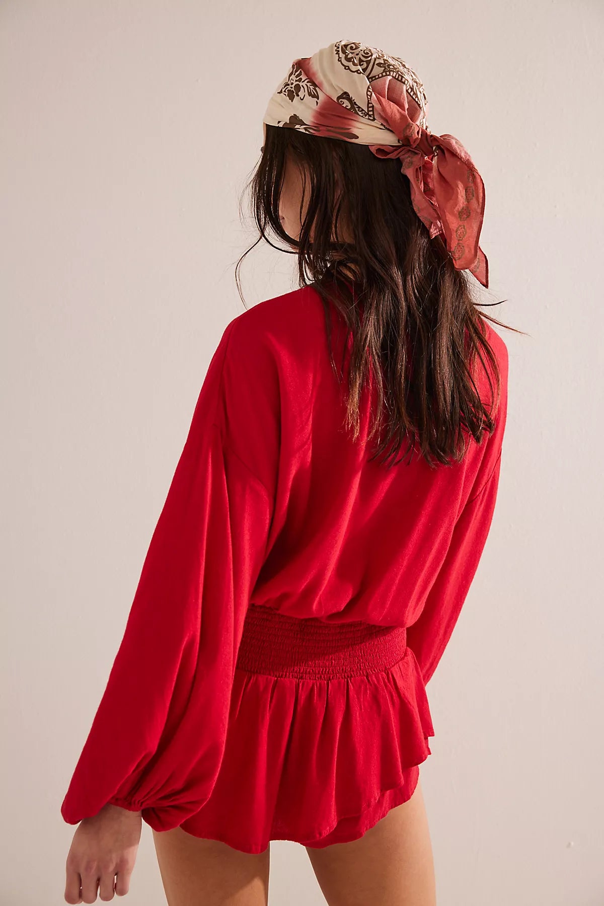 Carson Drop-Waist Romper