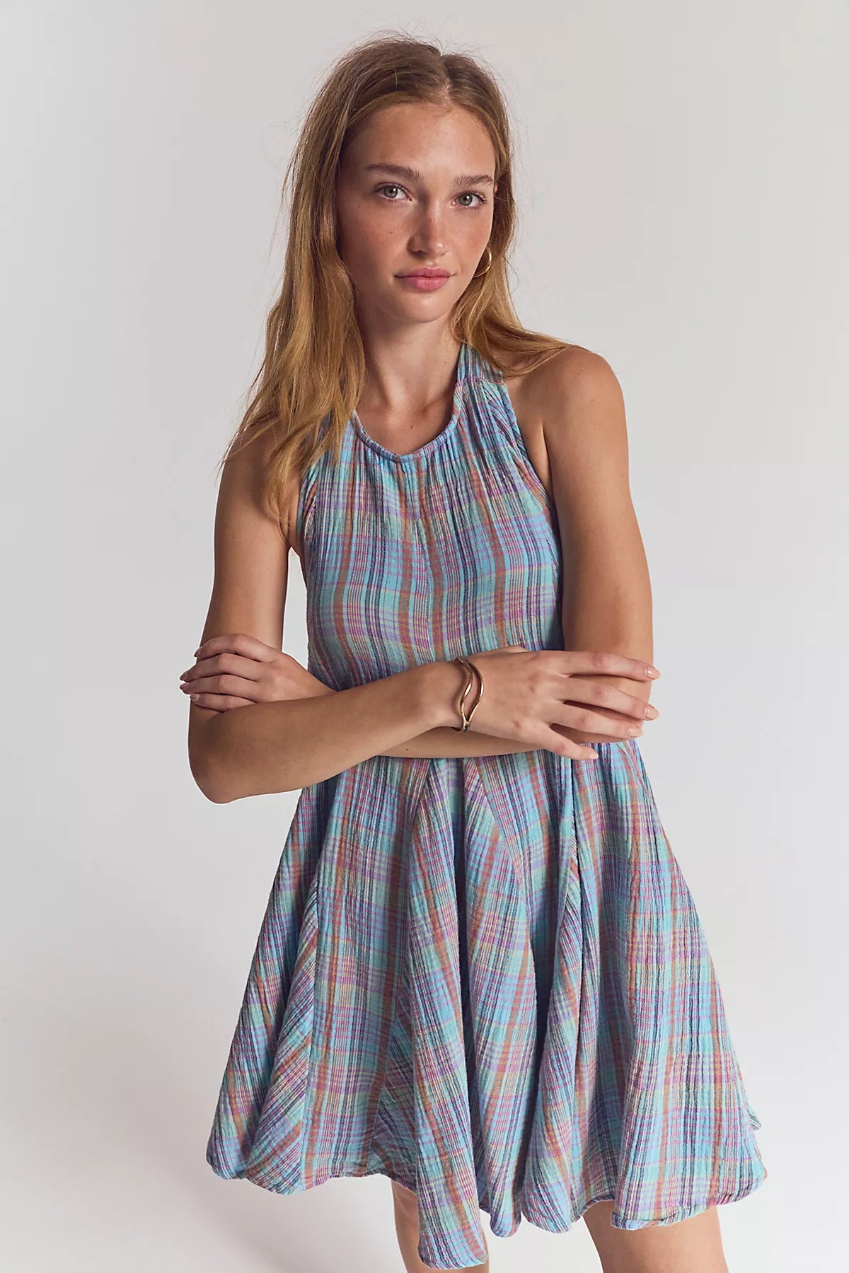 Godet Craze Mini Dress