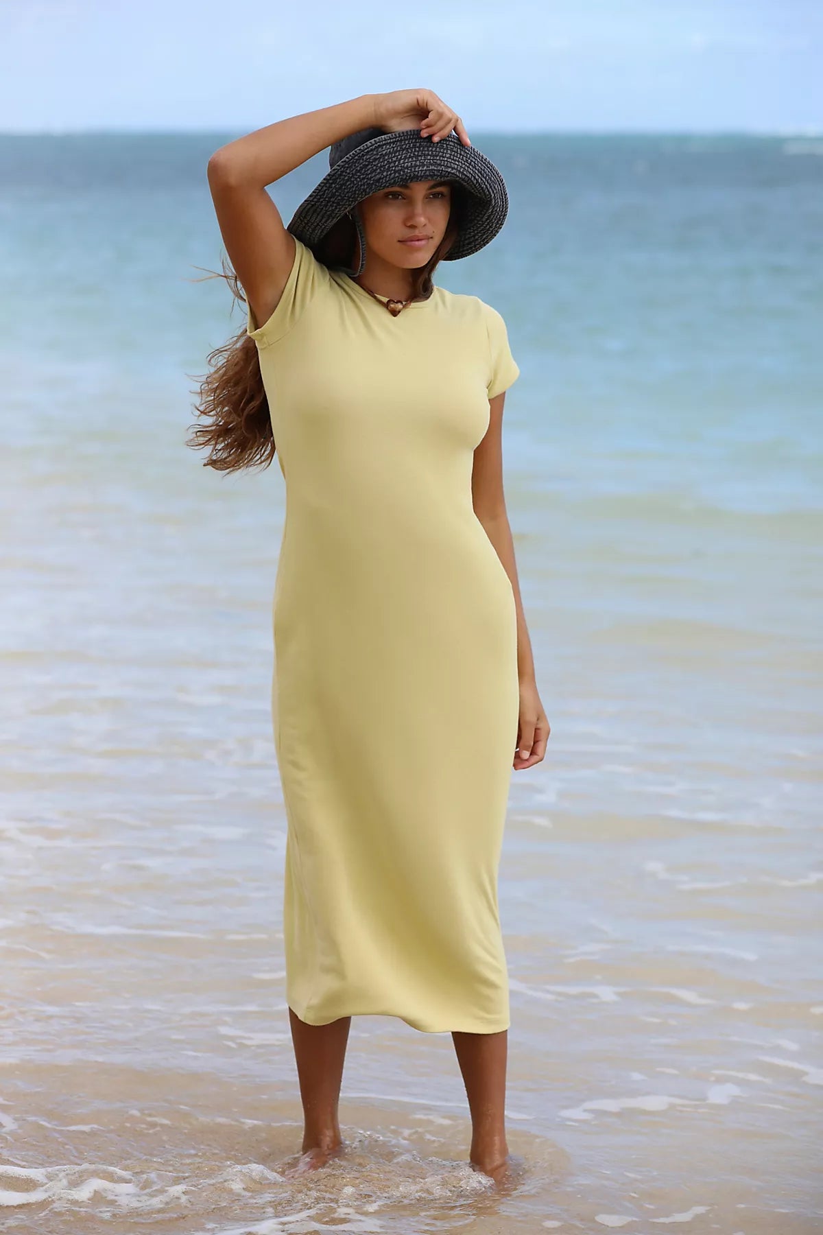 Good Feels Slim Midi Dress