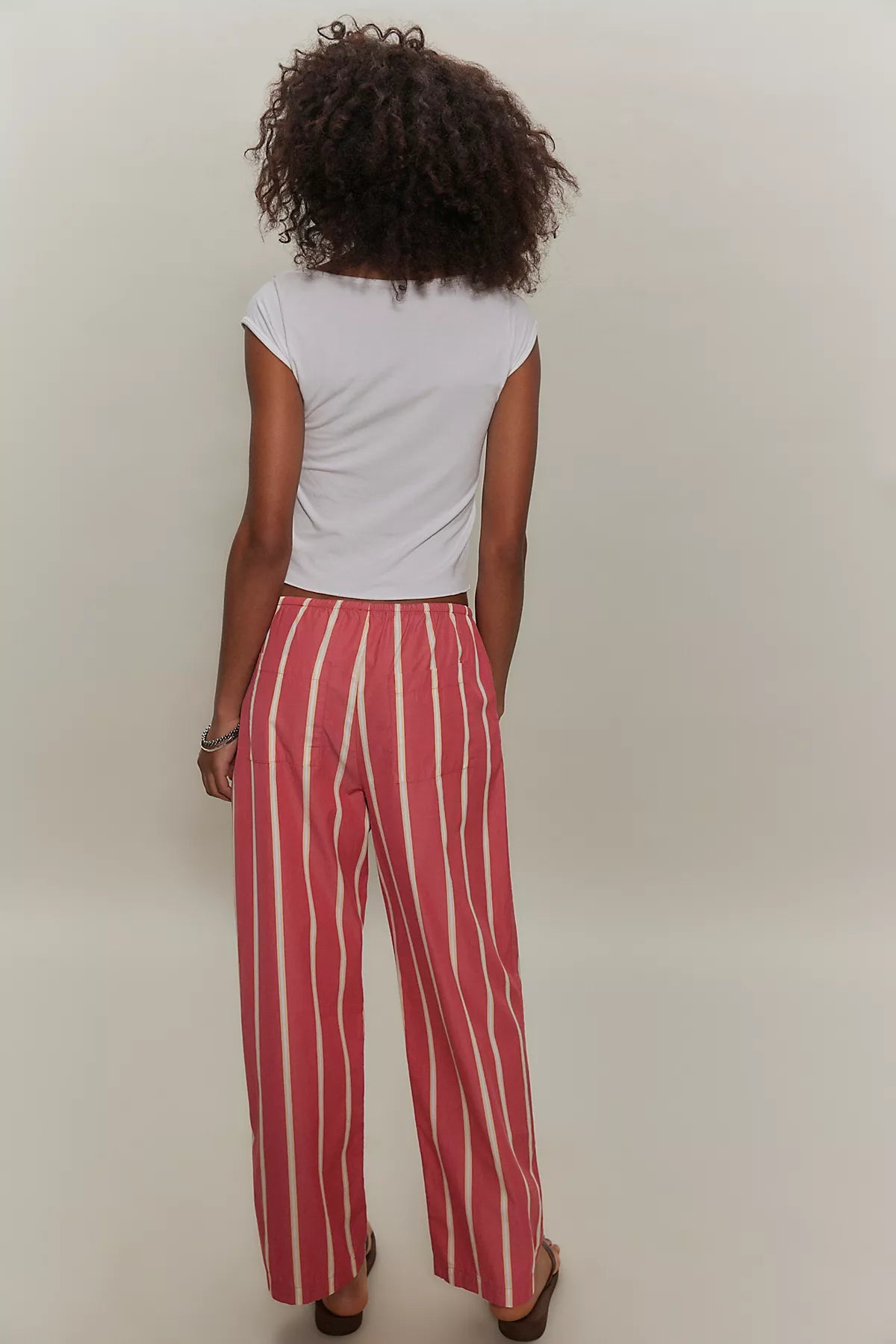 DONNI. The Stripe Pop Drawstring Pants