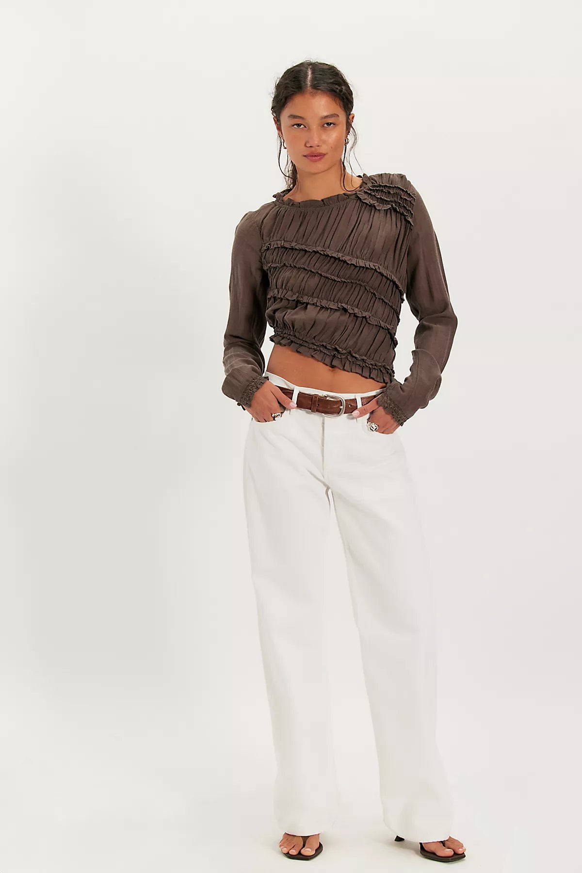 AGOLDE Low-Rise Loose Jeans
