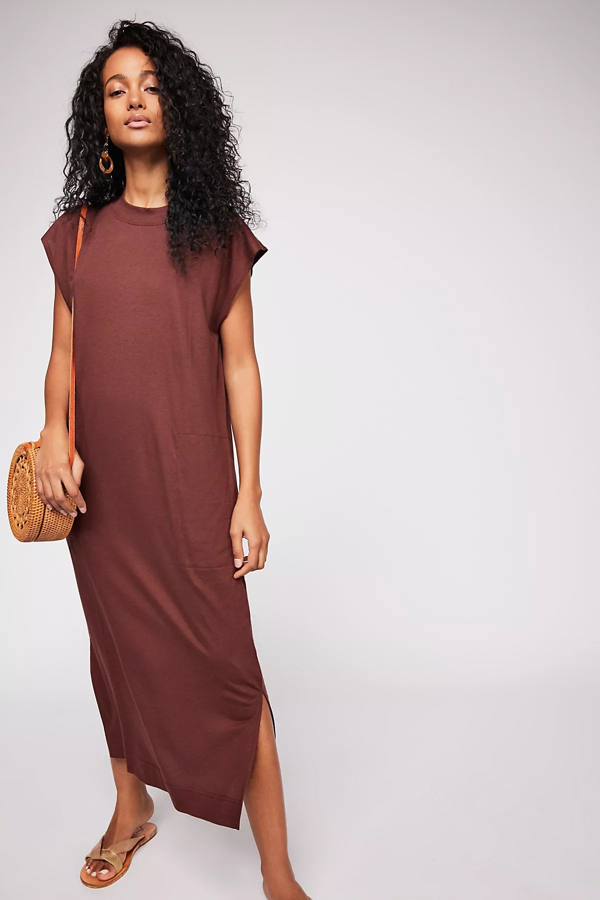 All Day Long Midi T-Shirt Dress