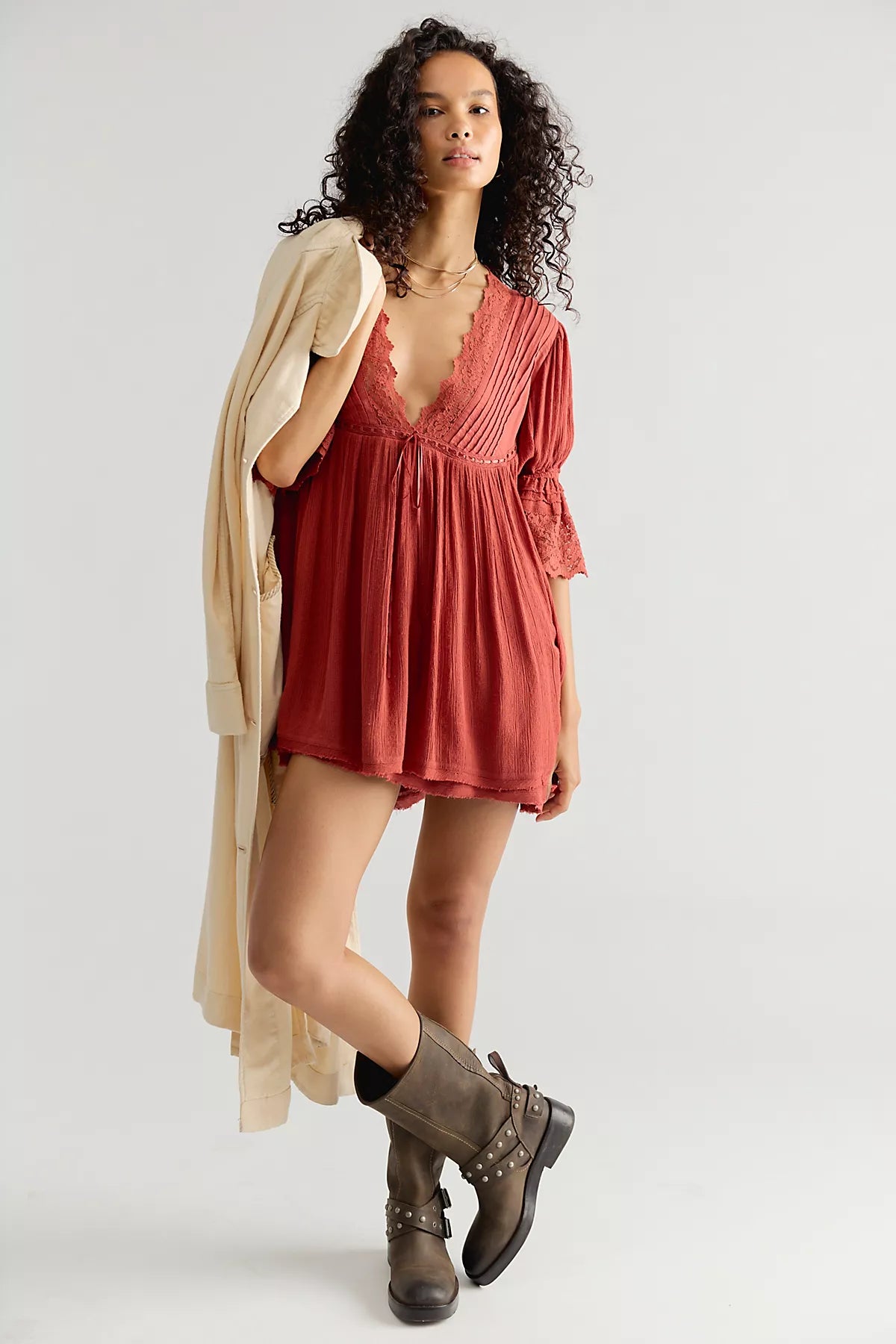Angel Wings Mini Dress