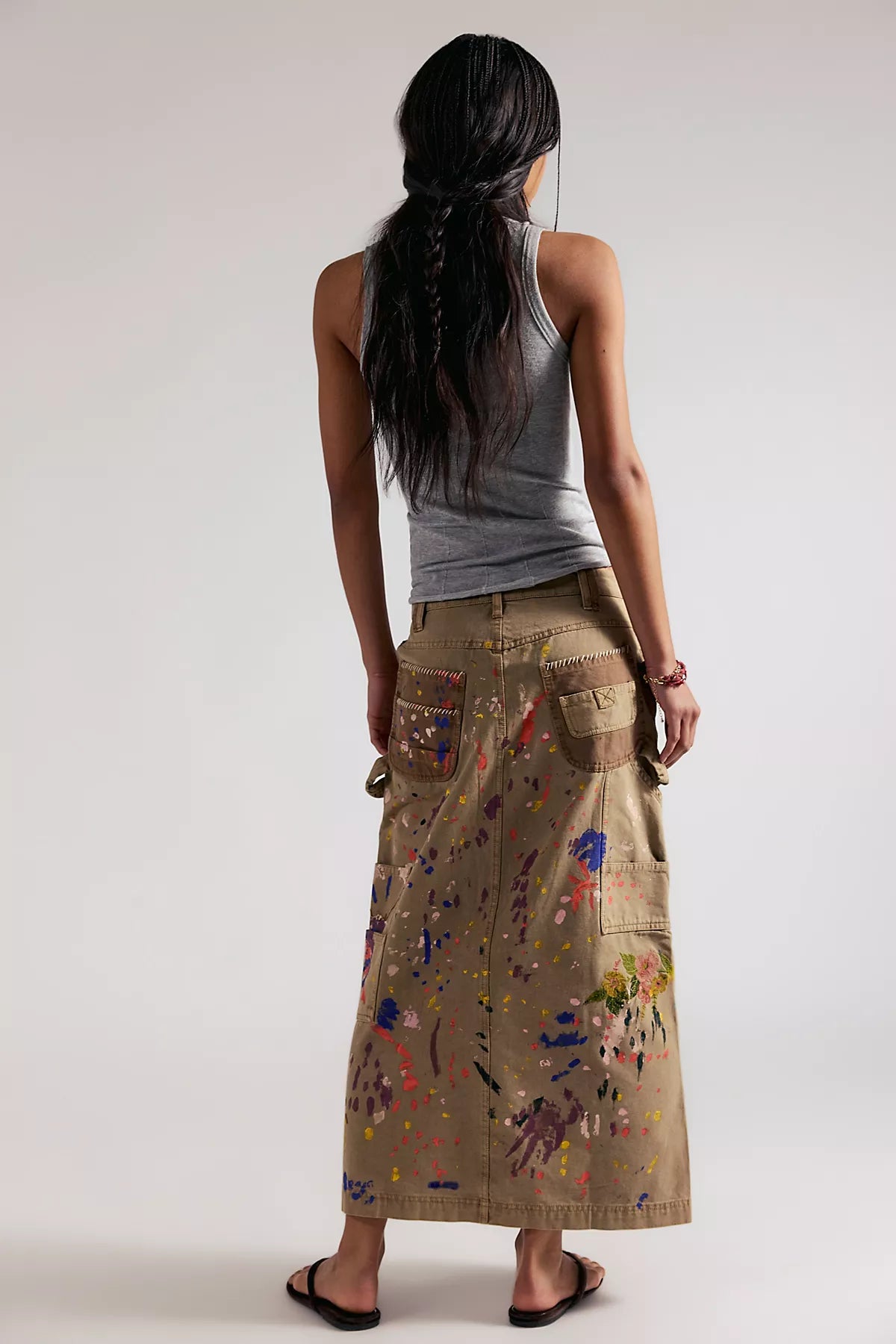 We The Free Sunday Painter Maxi Skirt