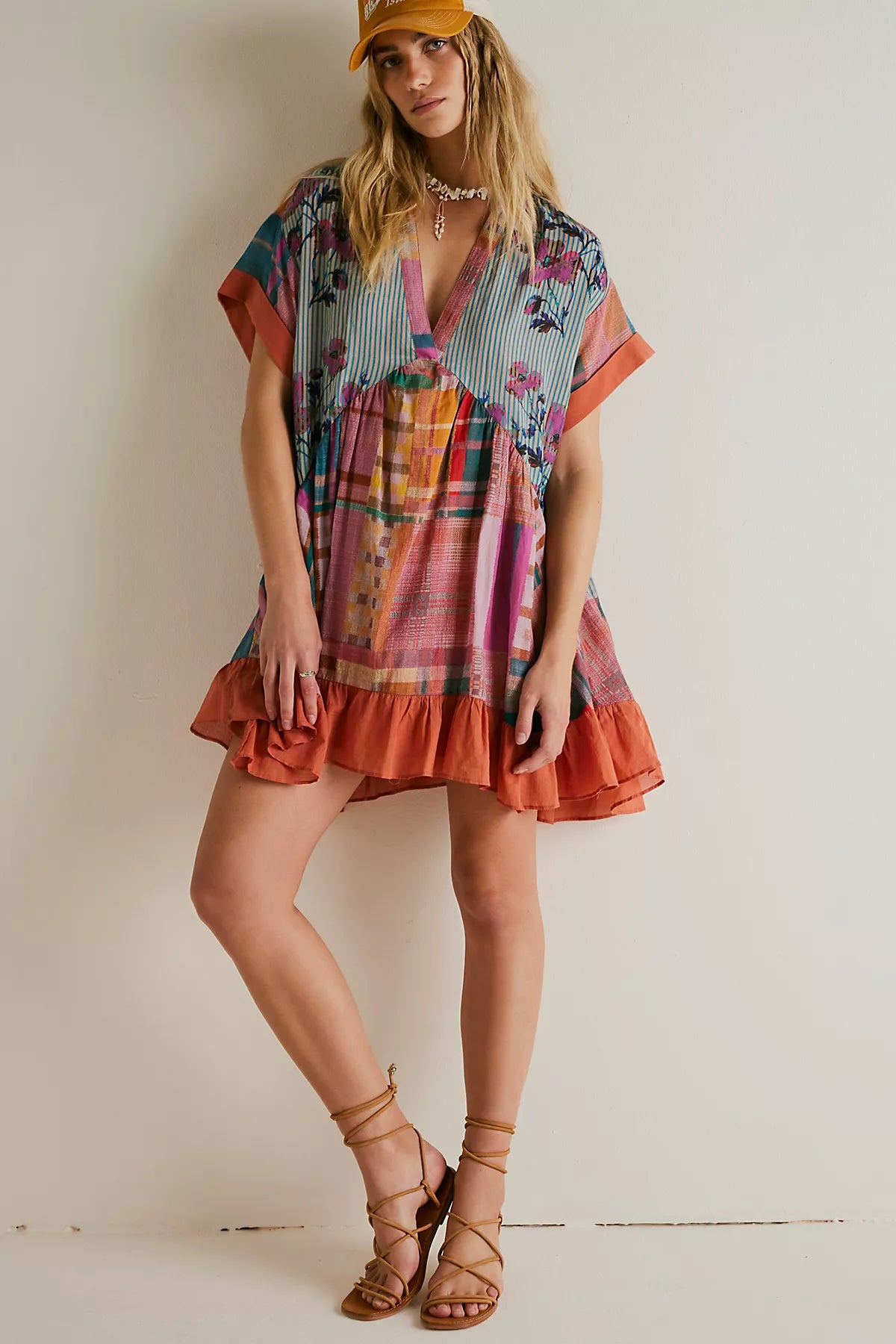 Agnes Printed Mini Dress