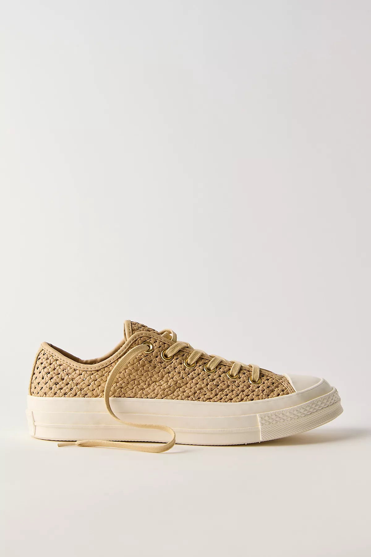 Converse Chuck 70 Woven Leather Low-Top Sneakers