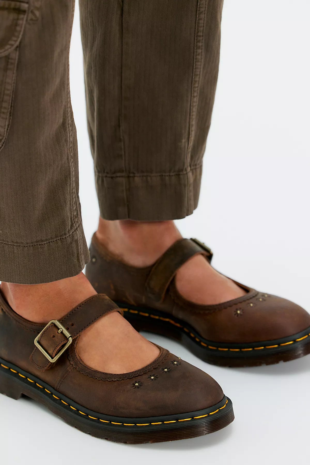 Dr. Martens Flower Mary Janes