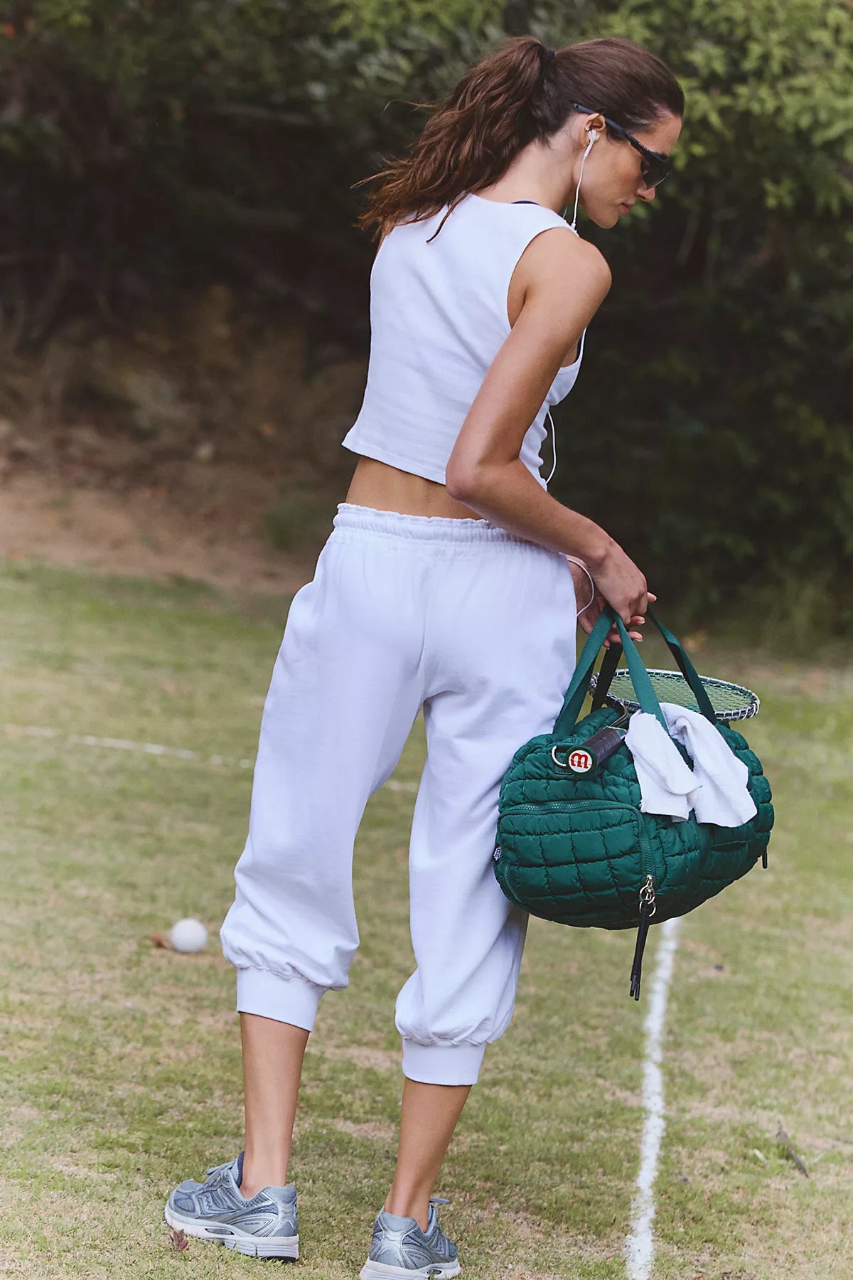 Flutter Cropped Joggers