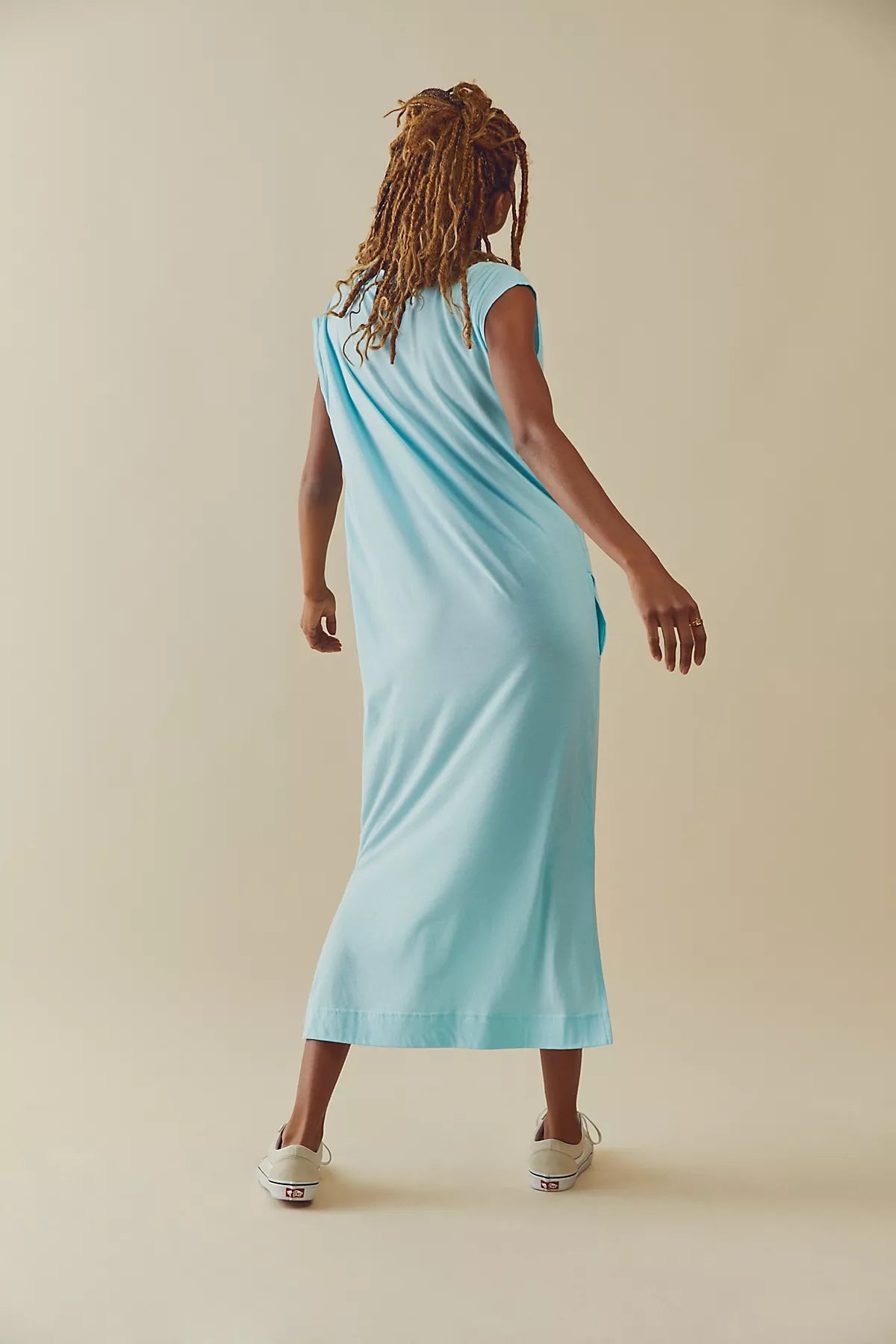 All Day Long Midi T-Shirt Dress
