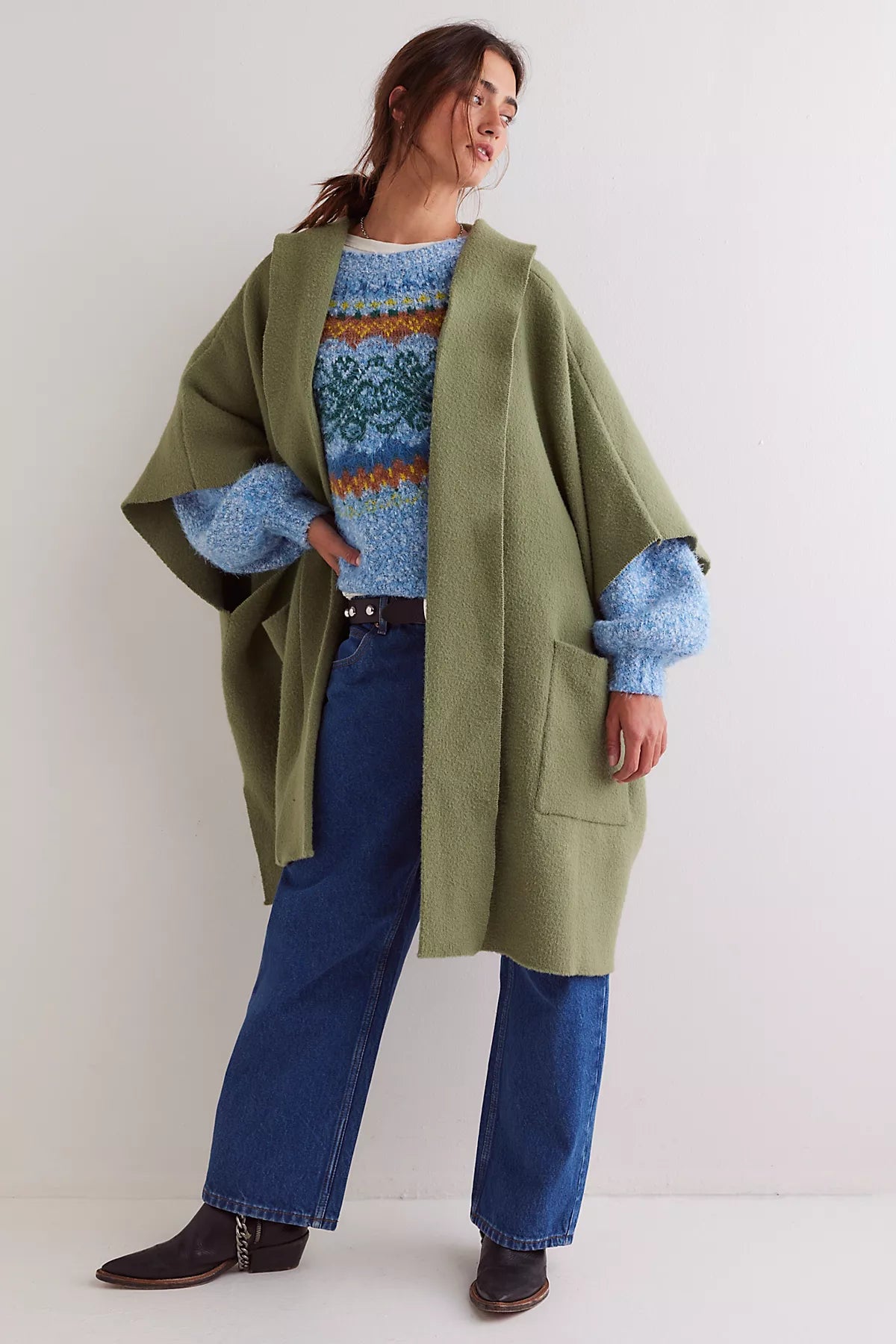 All I Need Cozy Hooded Duster