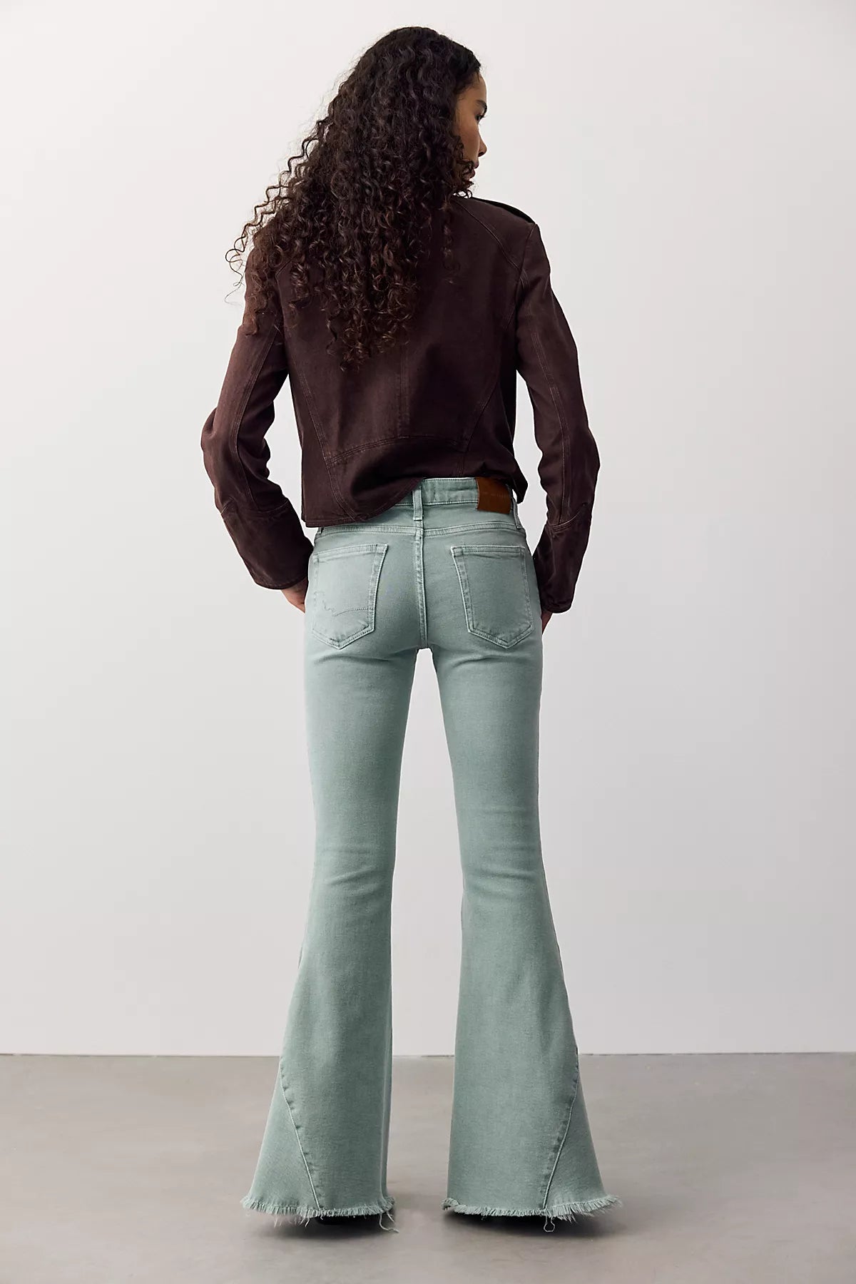 We The Free Emre Low-Rise Flare Jeans