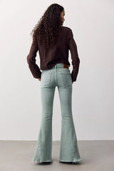 We The Free Emre Low-Rise Flare Jeans