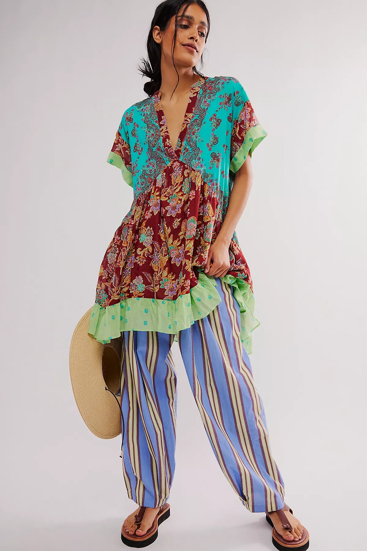 Agnes Printed Mini Dress