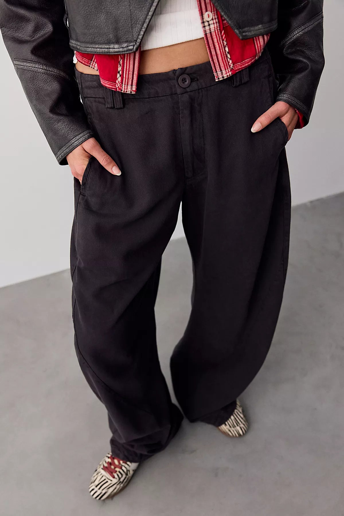 Spotlight Washed Barrel Chino Trousers