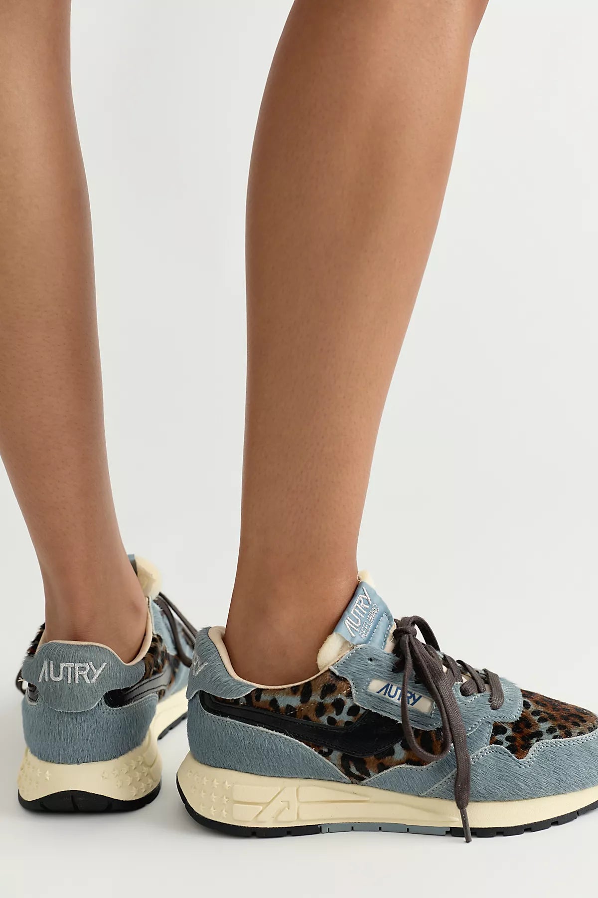 Autry Reelwind Animal Print Low-Top Sneakers