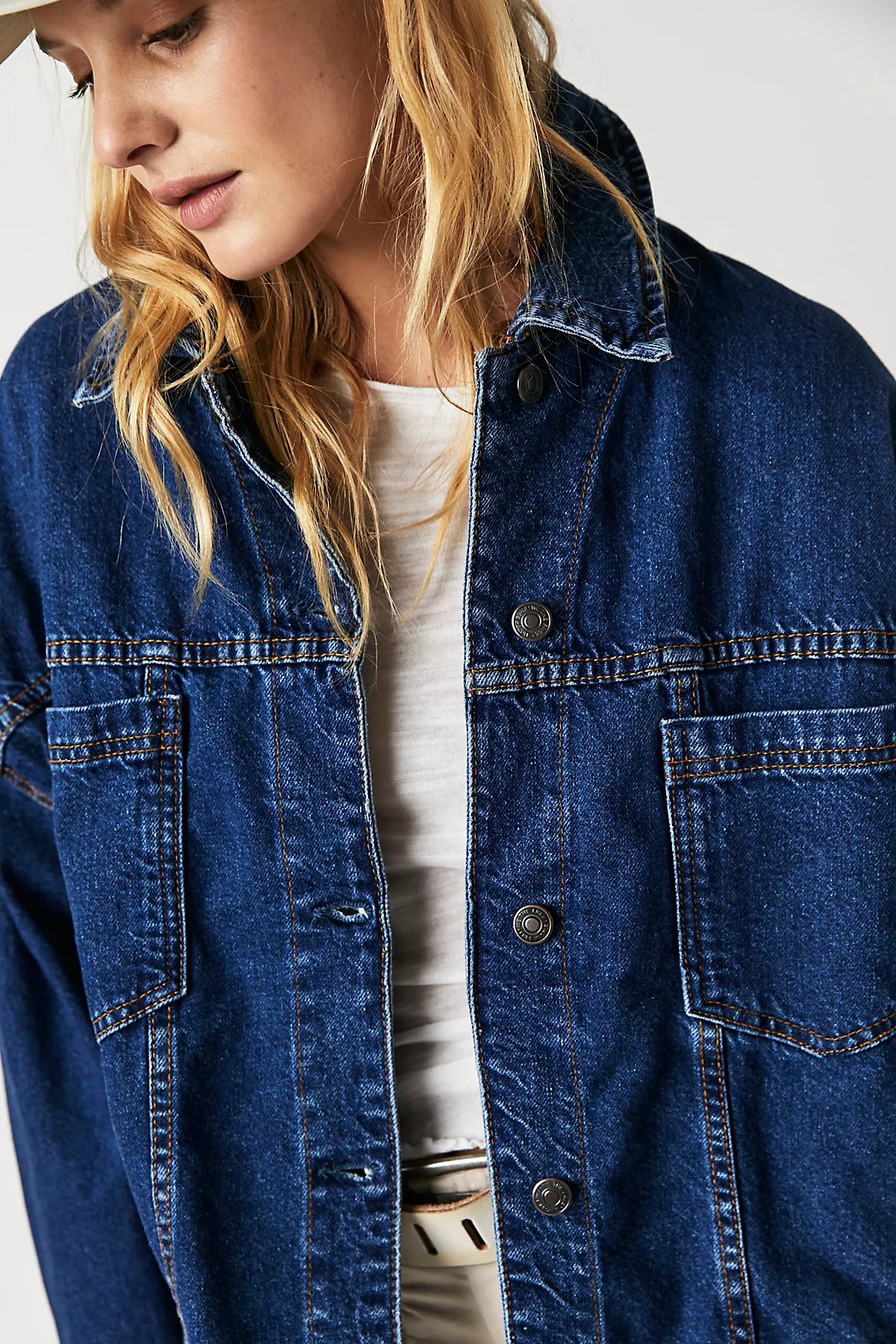 We The Free Opal Swing Denim Jacket