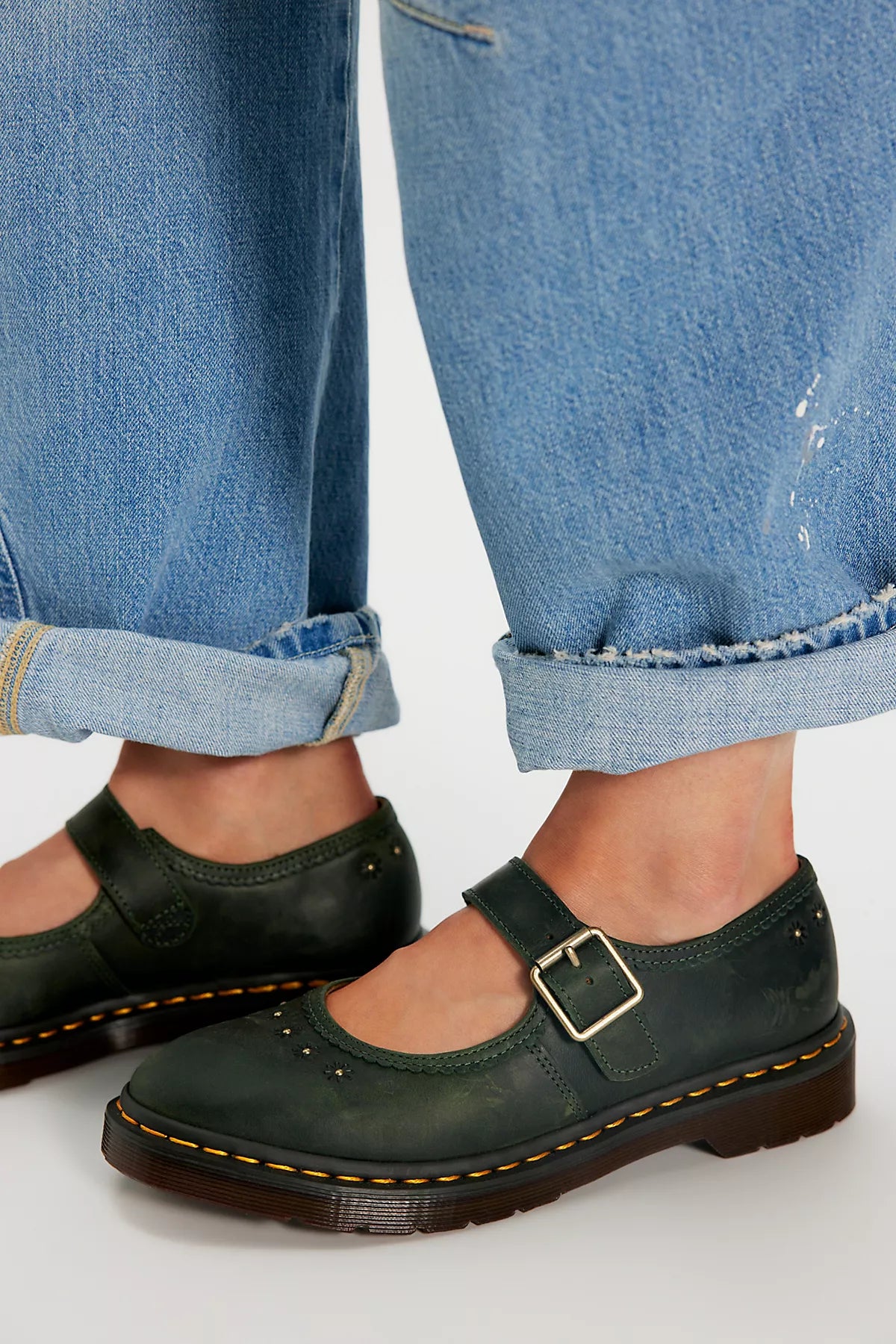 Dr. Martens Flower Mary Janes