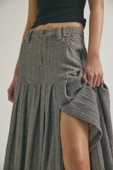 53rd Street Tailored Maxi Skirt