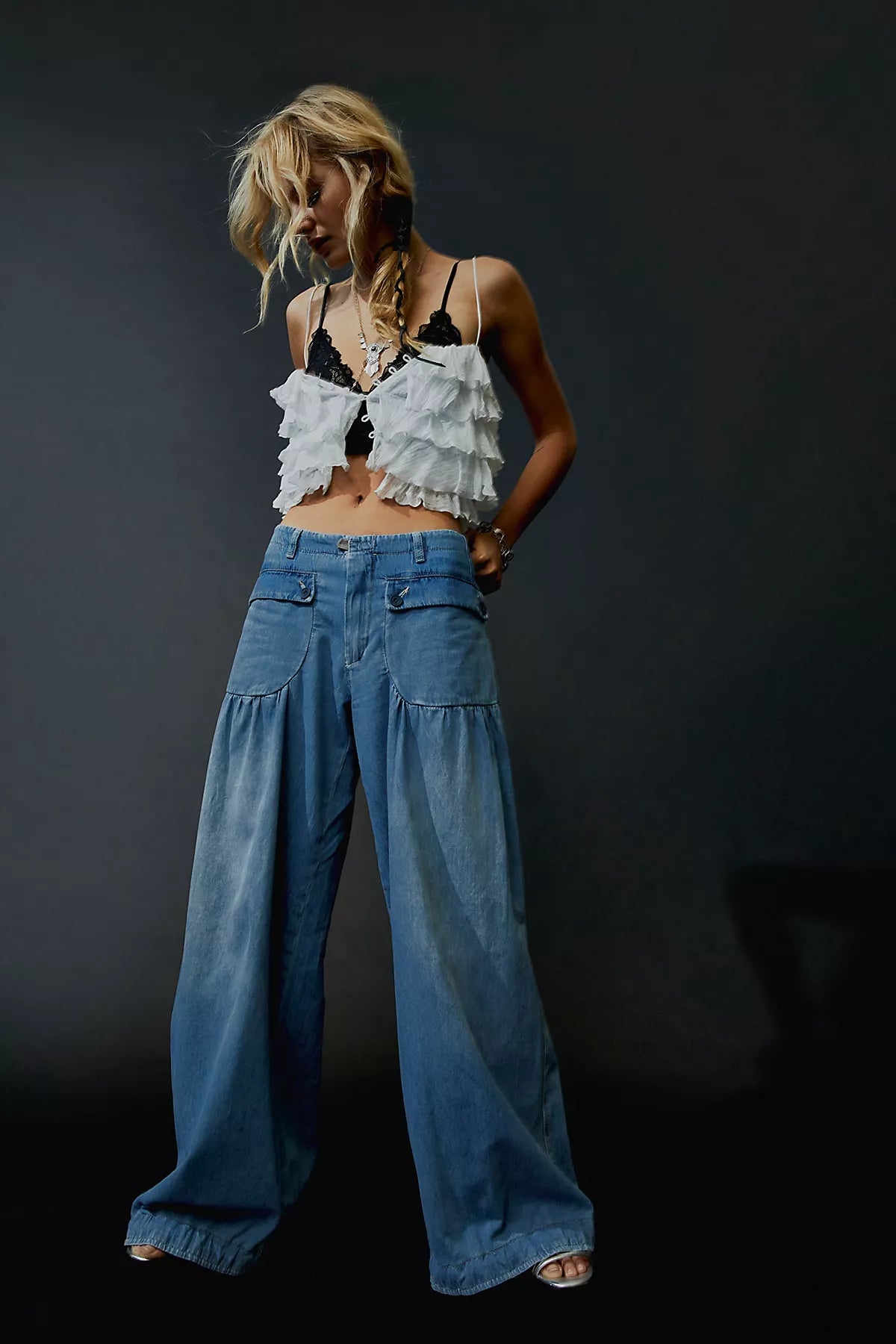 We The Free Lotus Balloon Jeans