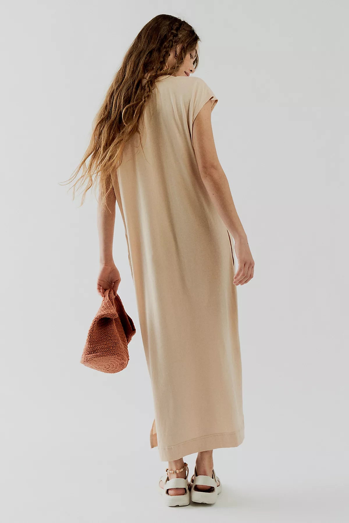 All Day Long Midi T-Shirt Dress
