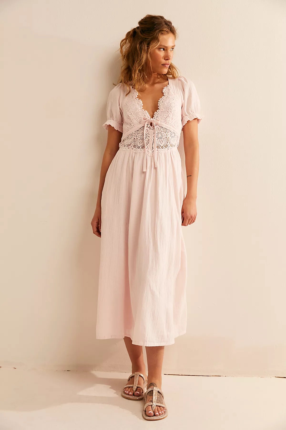 All You Need Is Lace Midi Dress