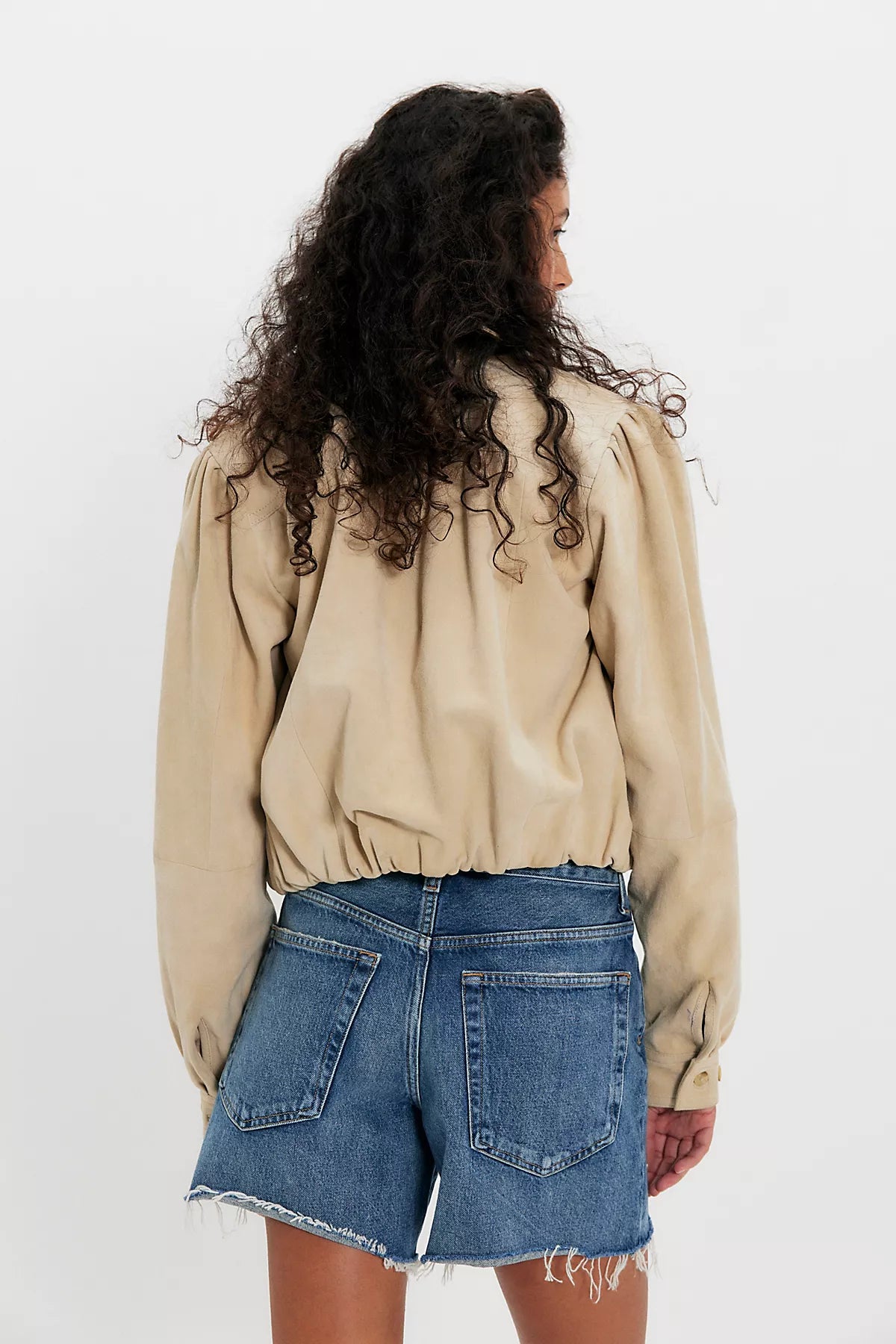 AGOLDE NYE Denim Shorts