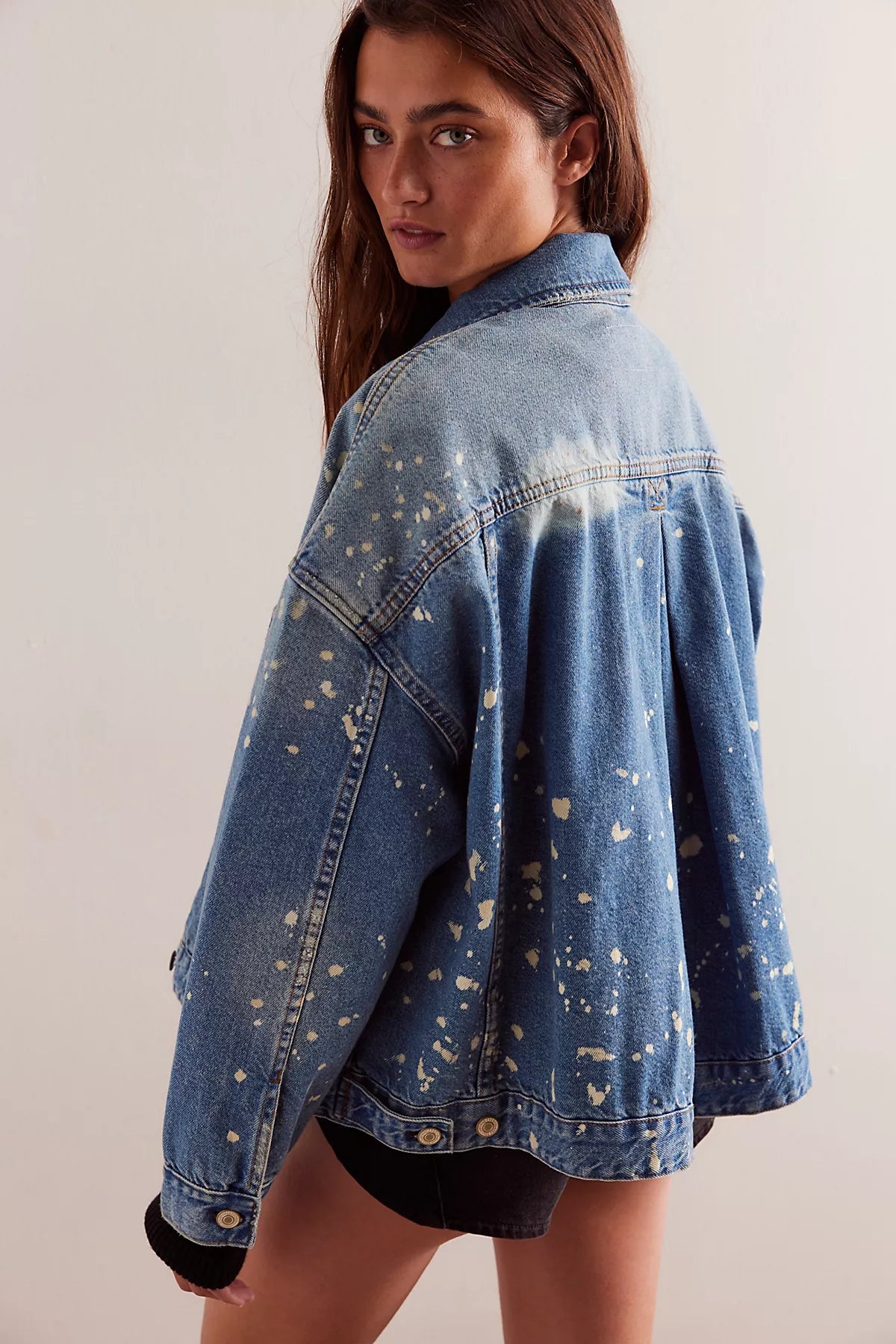 We The Free Opal Swing Denim Jacket