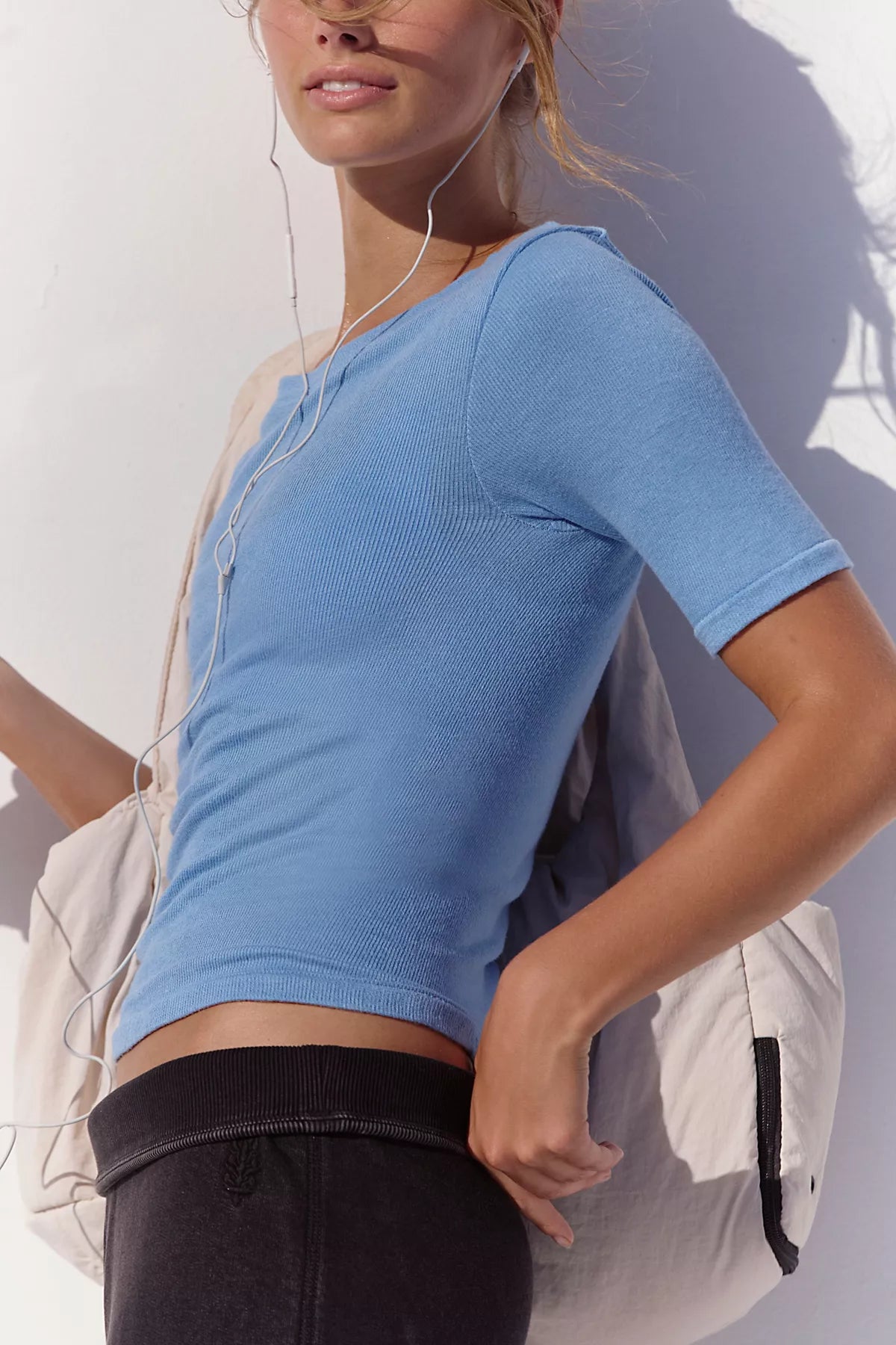 Circuit Ribbed Tee