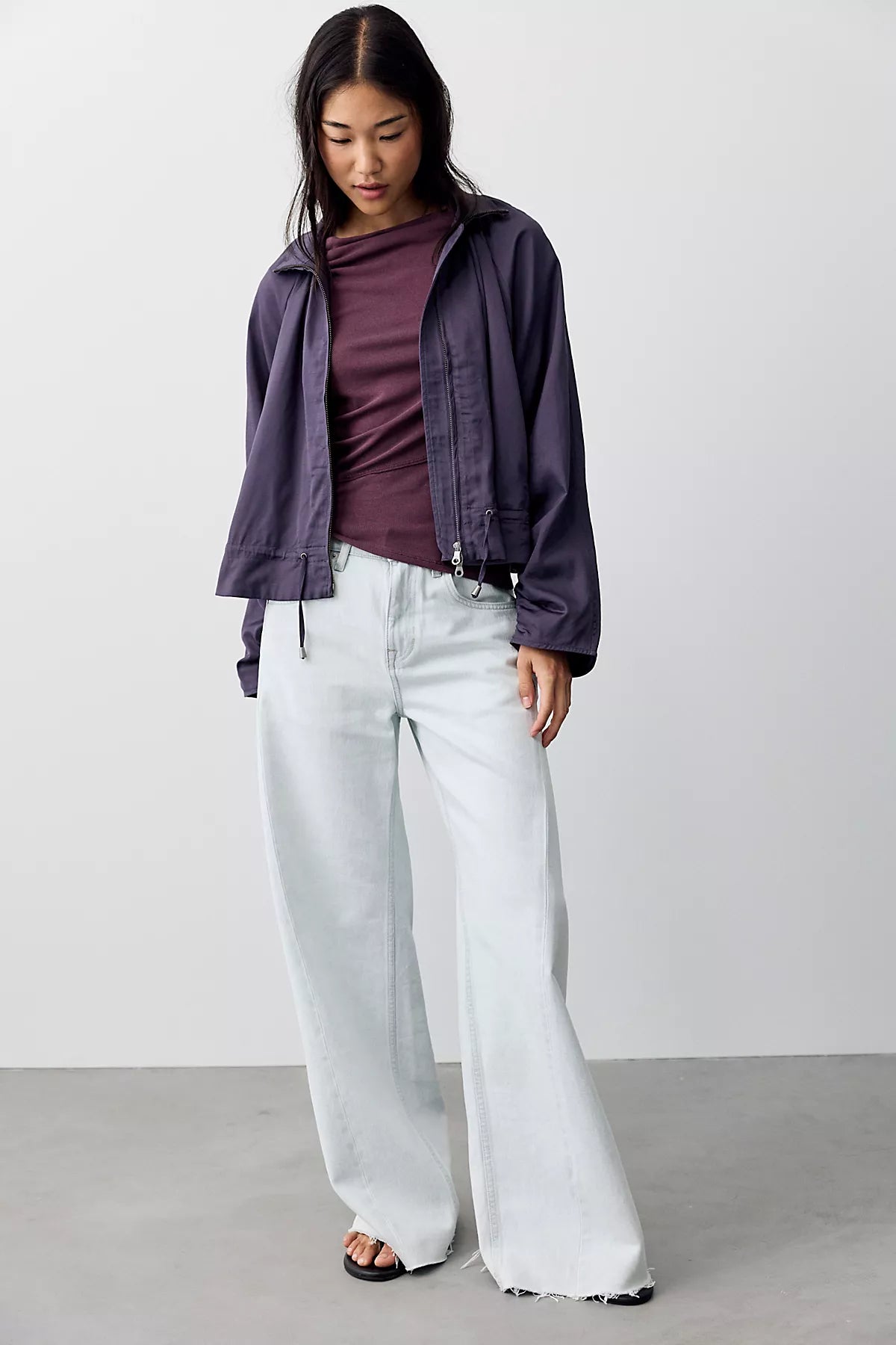 Devon Solid Balloon Jacket
