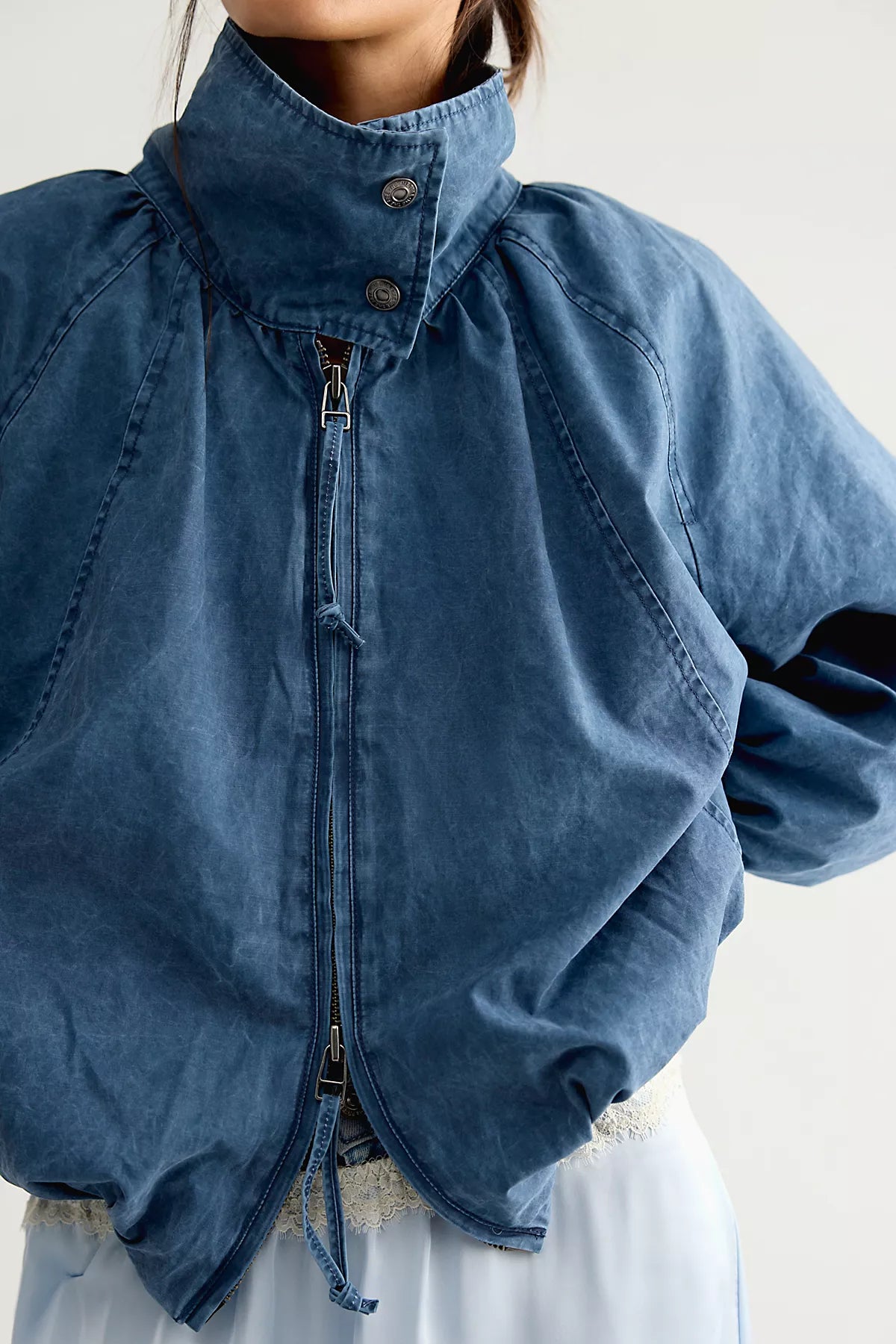 Chelsea Funnel-Neck Jacket