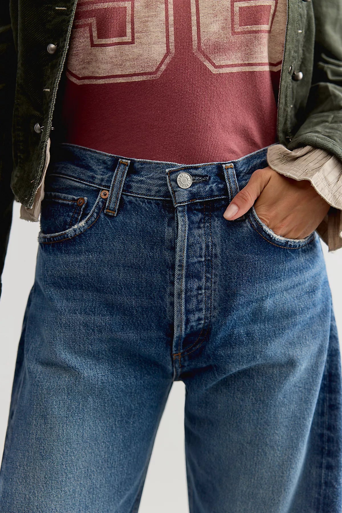 AGOLDE Luna Pieced Jeans