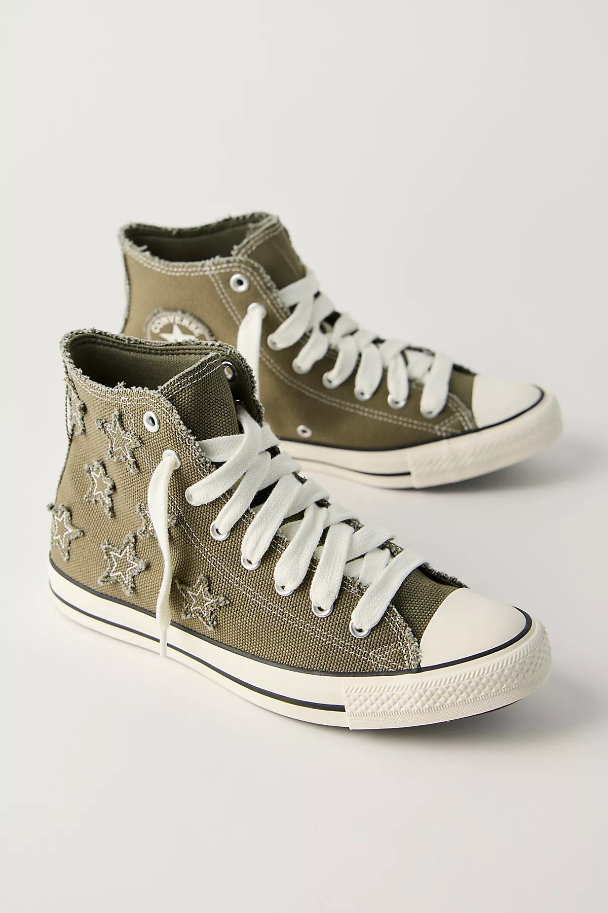 Chuck Taylor All Star Distressed Stars High-Top Sneakers