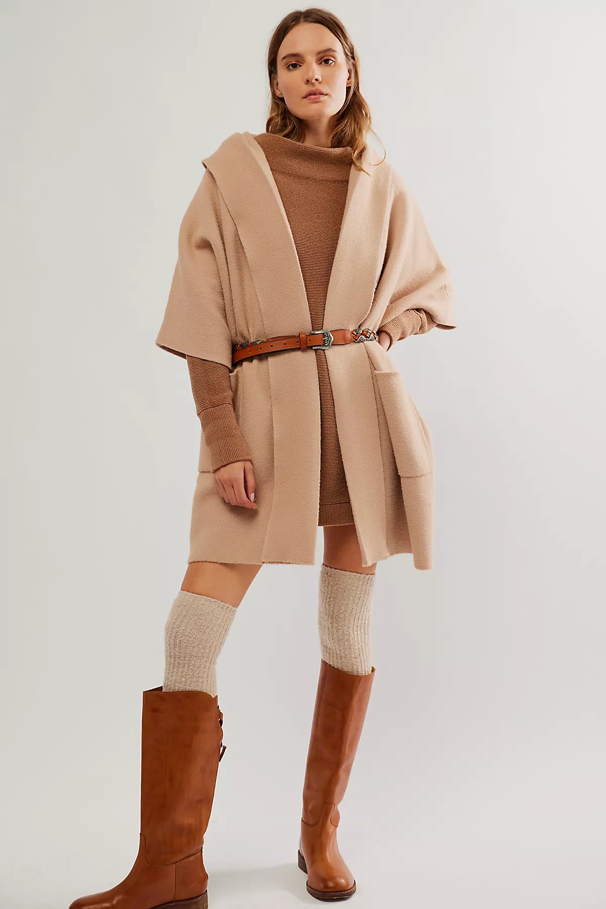All I Need Cozy Hooded Duster