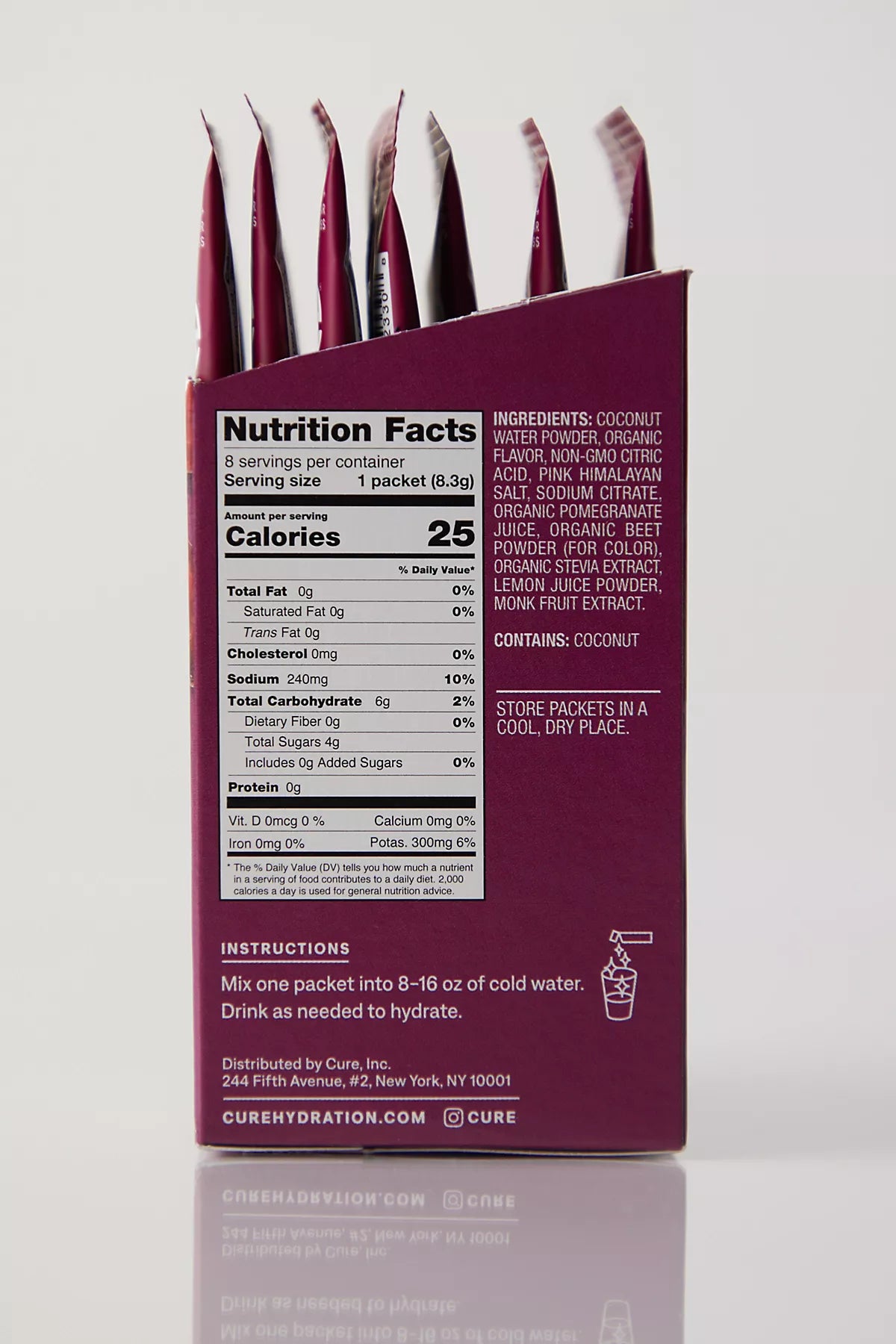 CURE Hydrating Electrolyte Mix 8-Pack