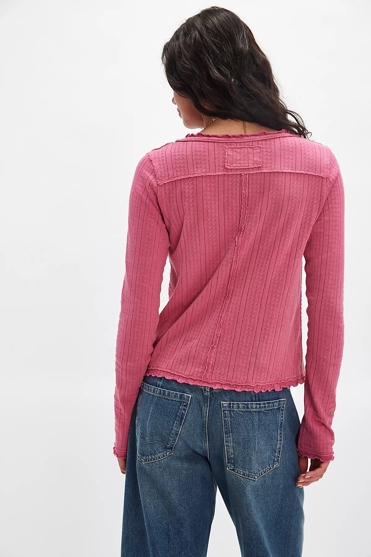 We The Free Penny Pointelle Cardi