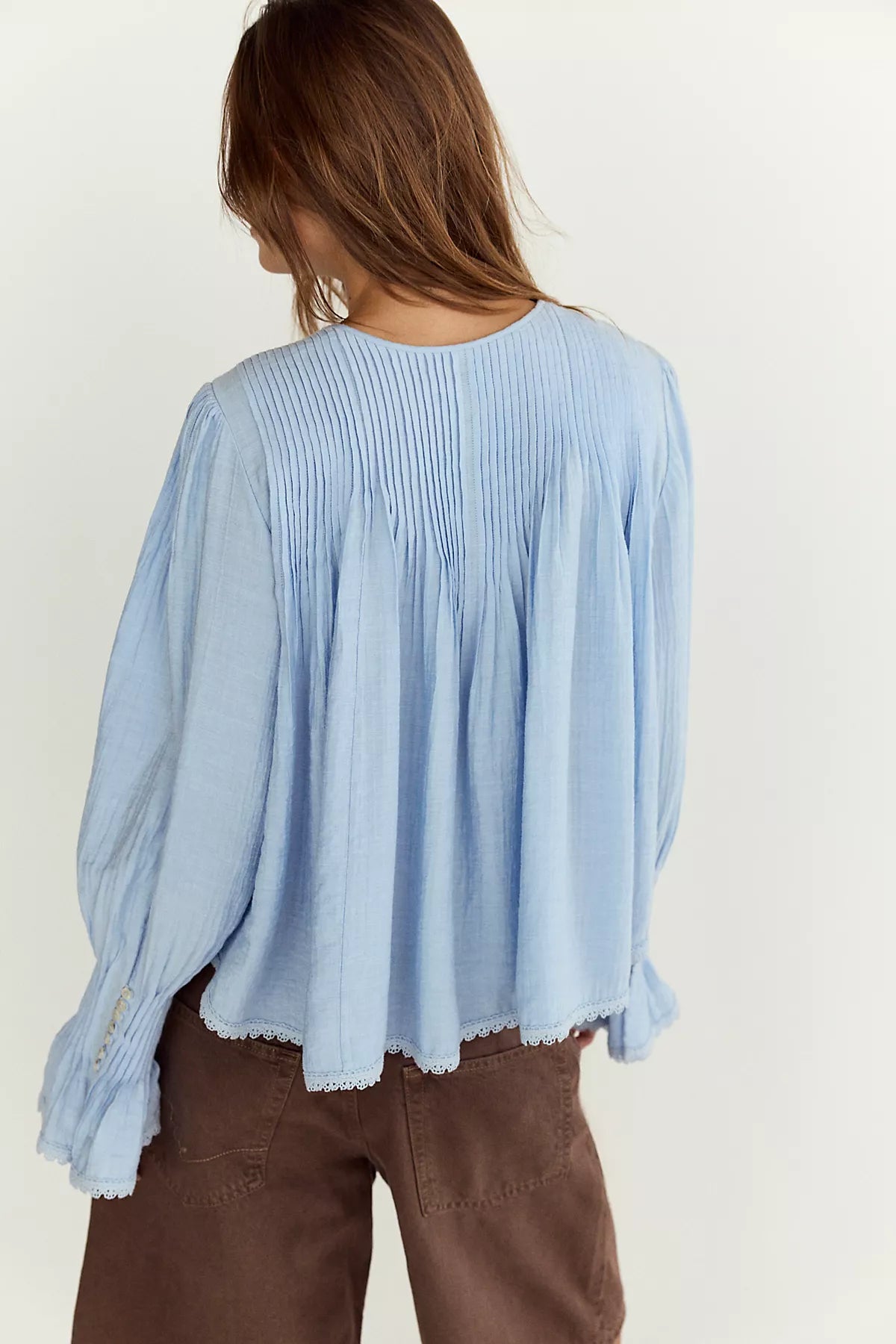 Thousand Pintucks Blouse