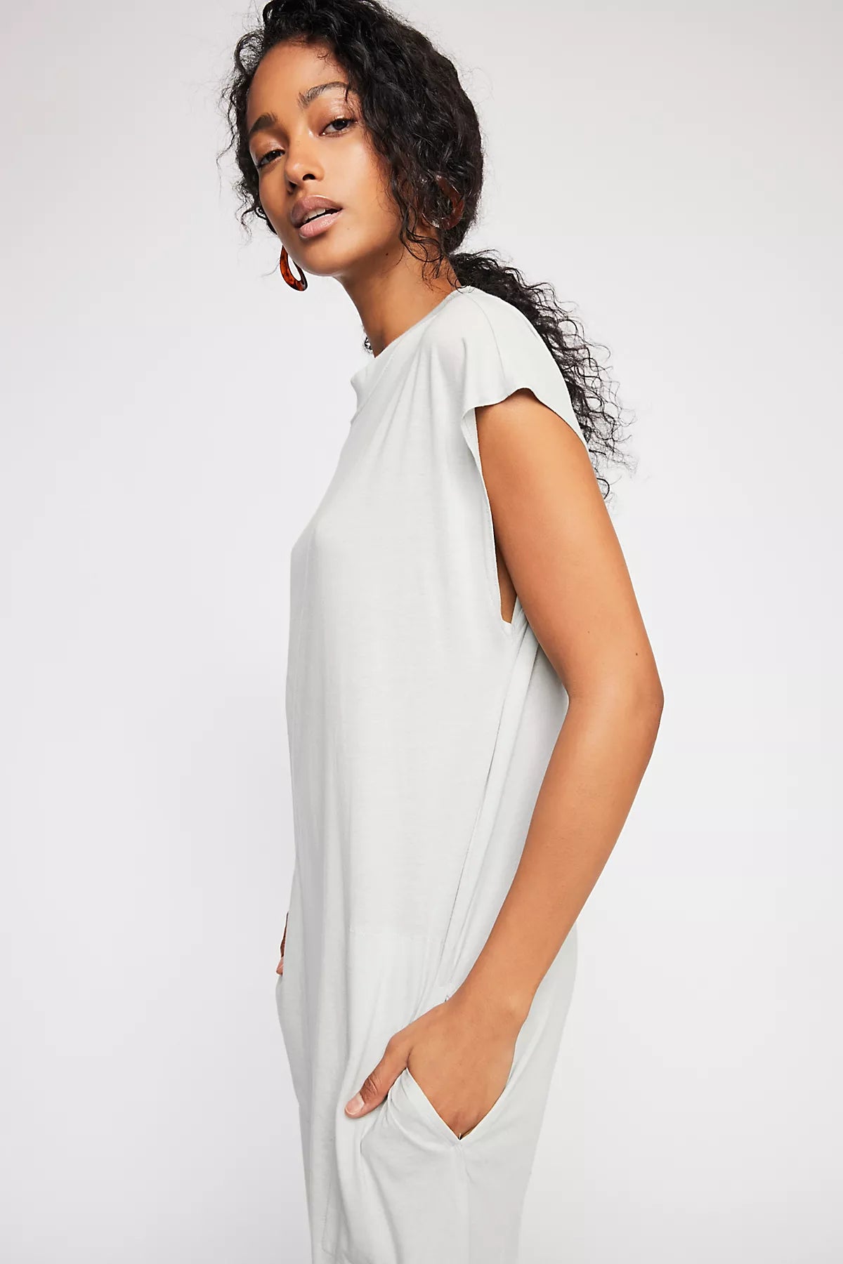 All Day Long Midi T-Shirt Dress