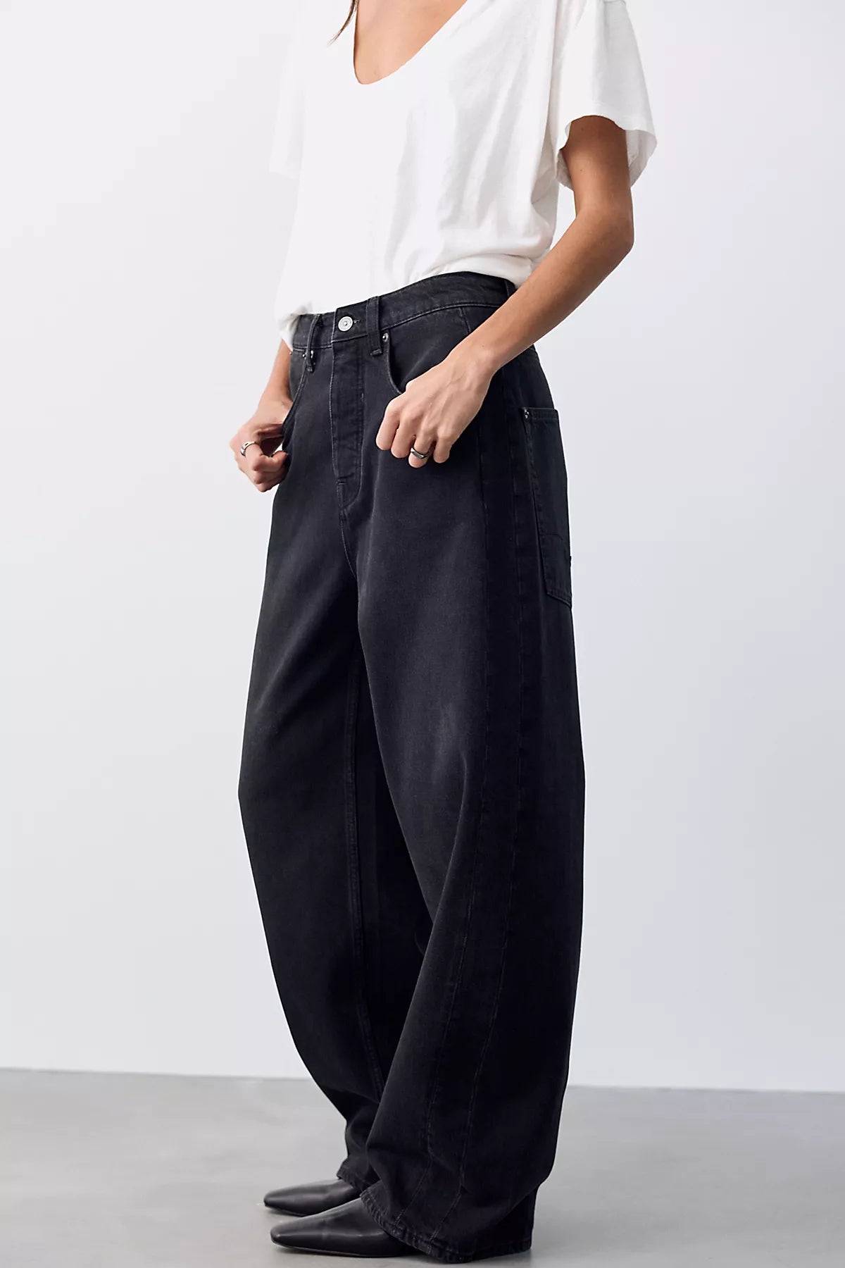 We The Free Truro Baggy Puddle Jeans