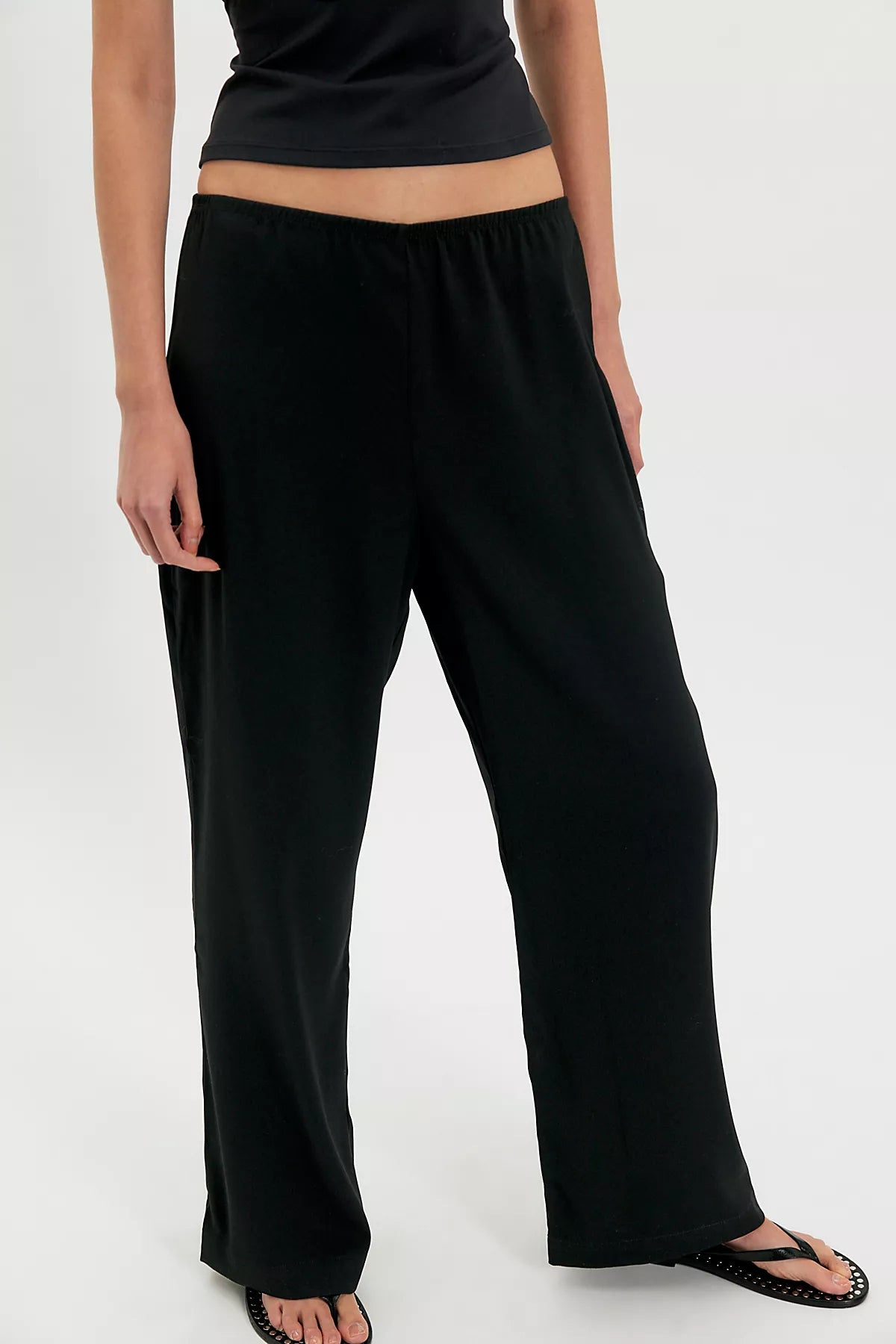 DONNI. The Crepe Simple Pants