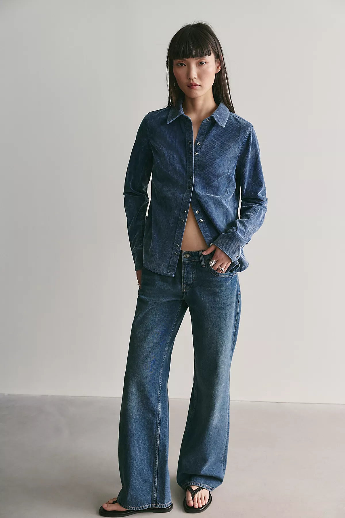 We The Free Benny Corduroy Button Down Shirt