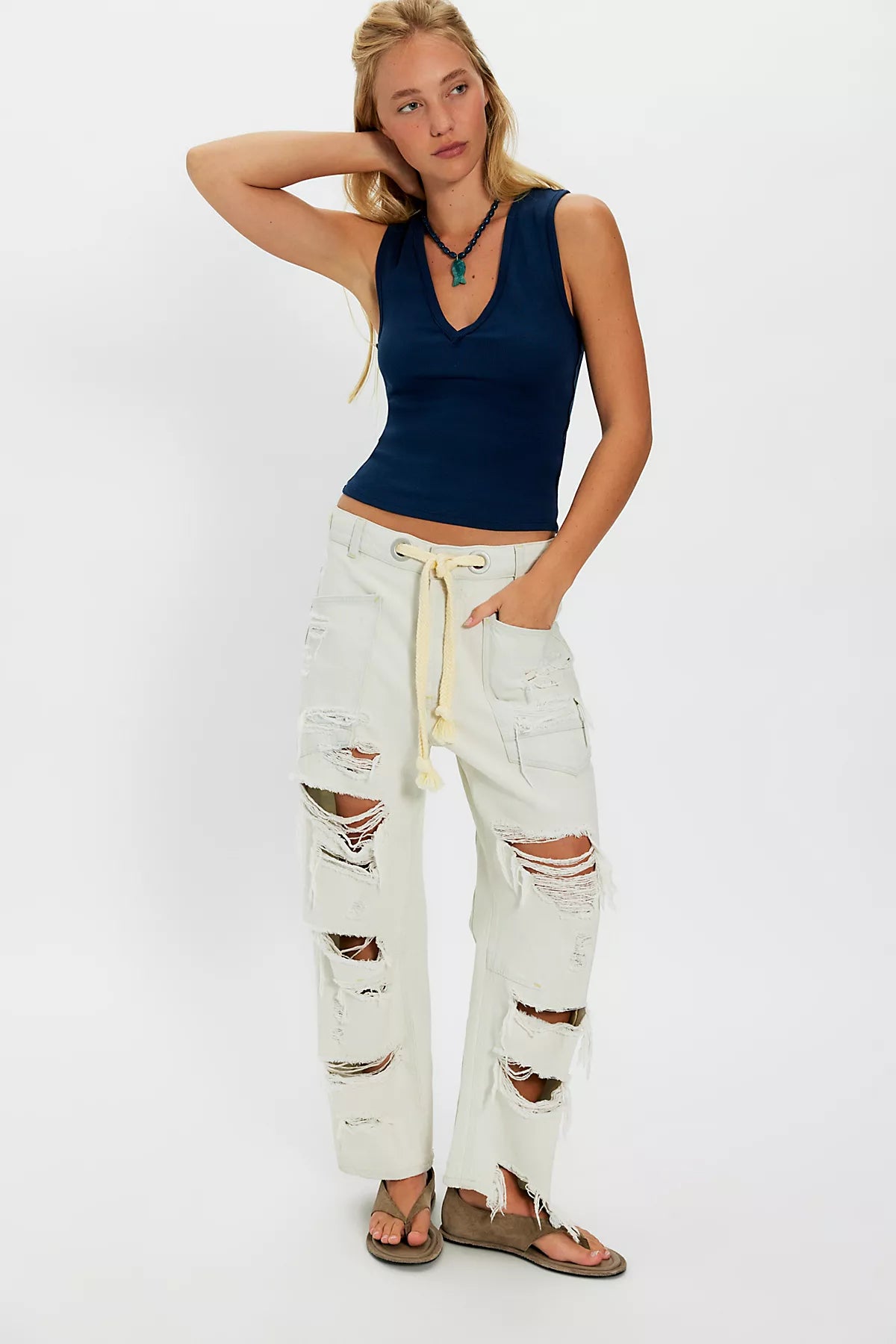 We The Free Neria V-Neck Tank Top