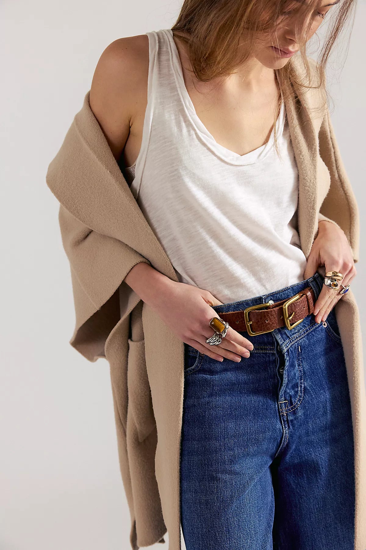 All I Need Cozy Hooded Duster