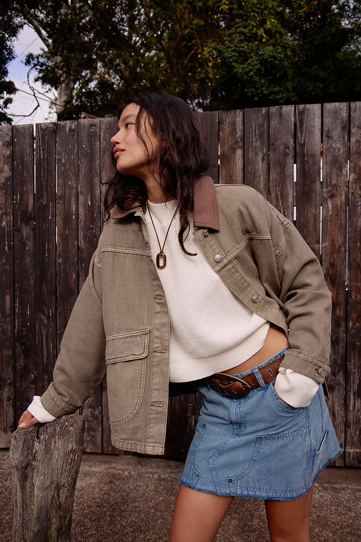 We The Free Lemon Denim Jacket