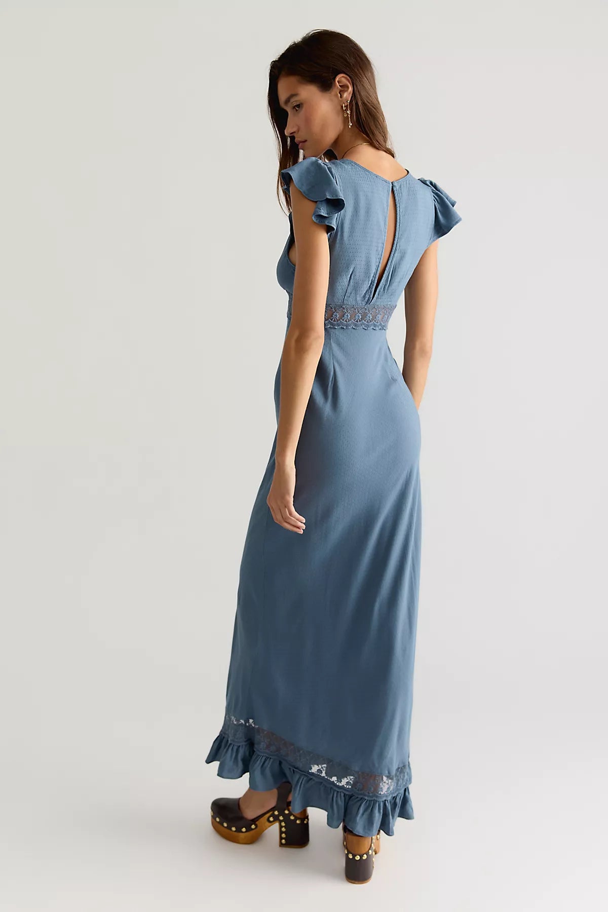 Eternal Soul Solid Maxi Dress