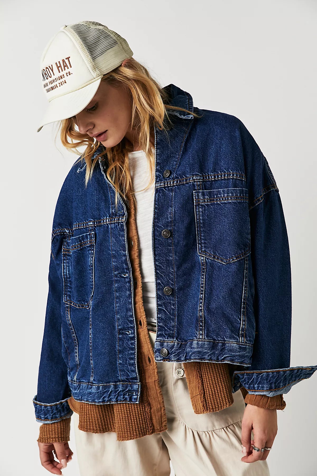 We The Free Opal Swing Denim Jacket