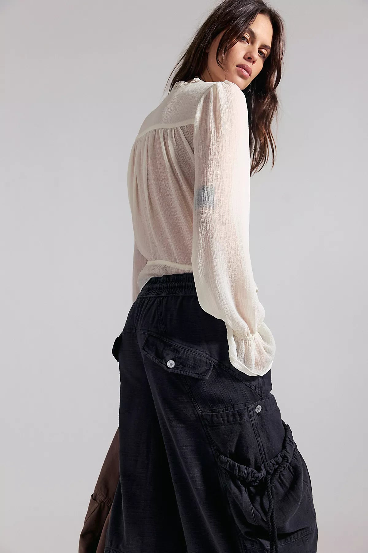 We The Free Ashton Crop Pull-On Cargo Pants