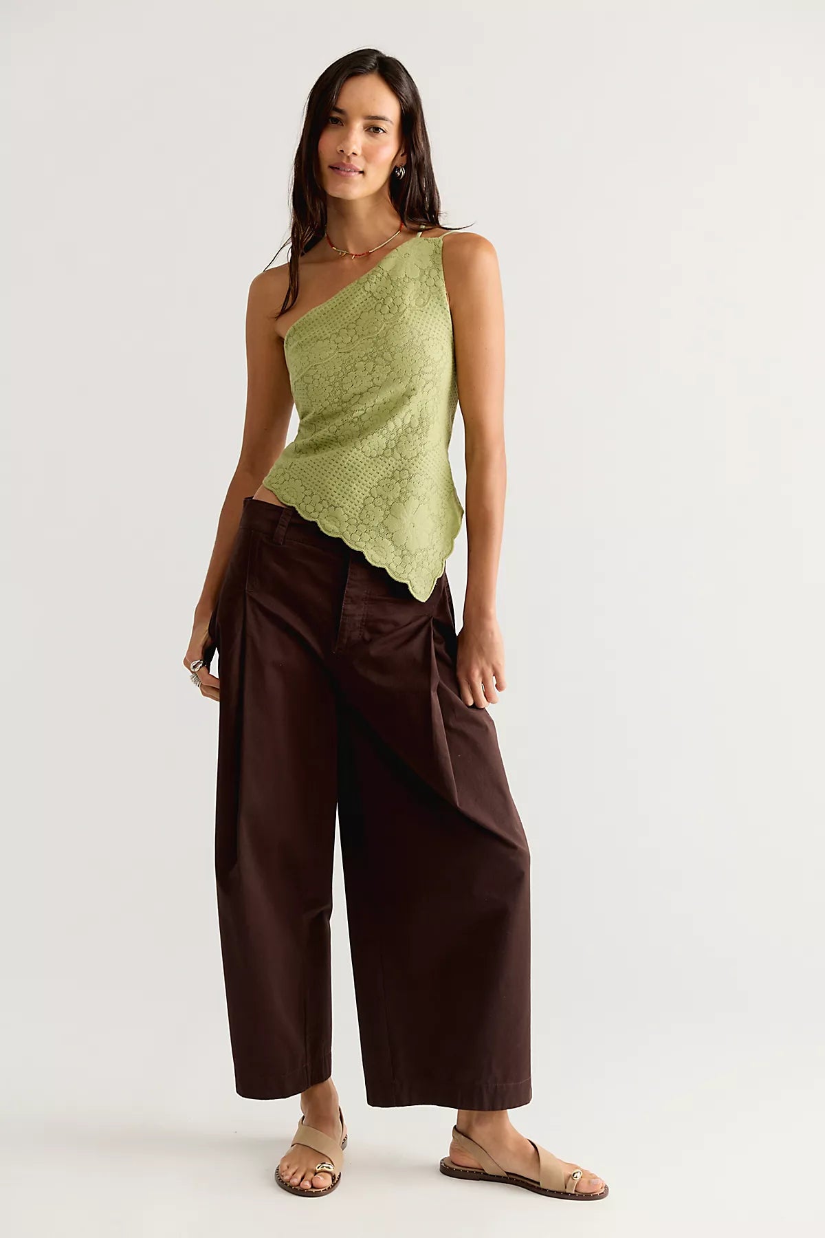Clover One-Shoulder Top