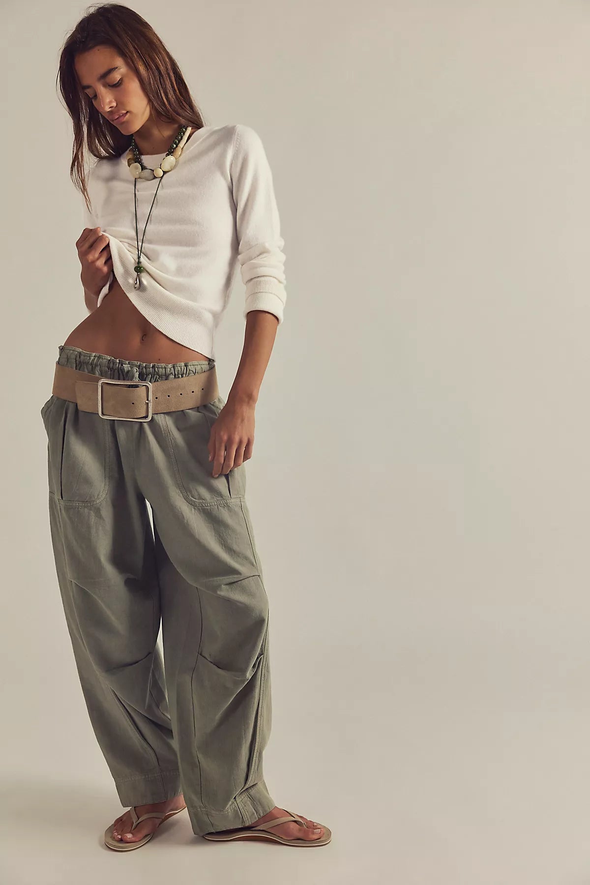 Malibu Cashmere Crewneck Sweater