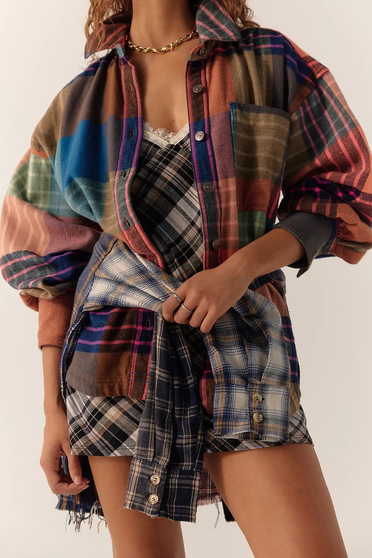 We The Free Ashley Plaid Shirt