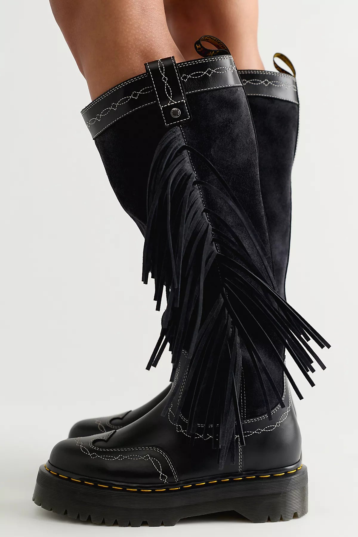 Dr. Martens Fusion Fringe Hi Boots
